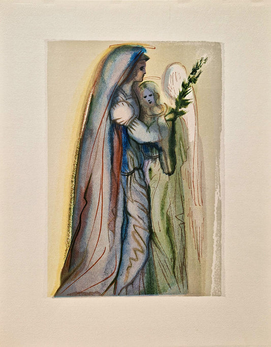 SALVADOR DALI -  Preparation for the Final Prayer (Dante - Divine Comedy) (Unframed)