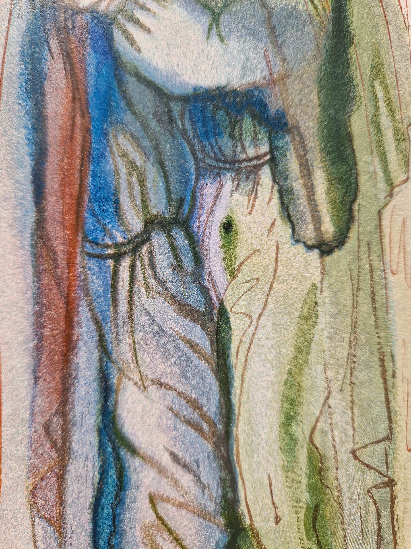 SALVADOR DALI -  Preparation for the Final Prayer (Dante - Divine Comedy) (Unframed)