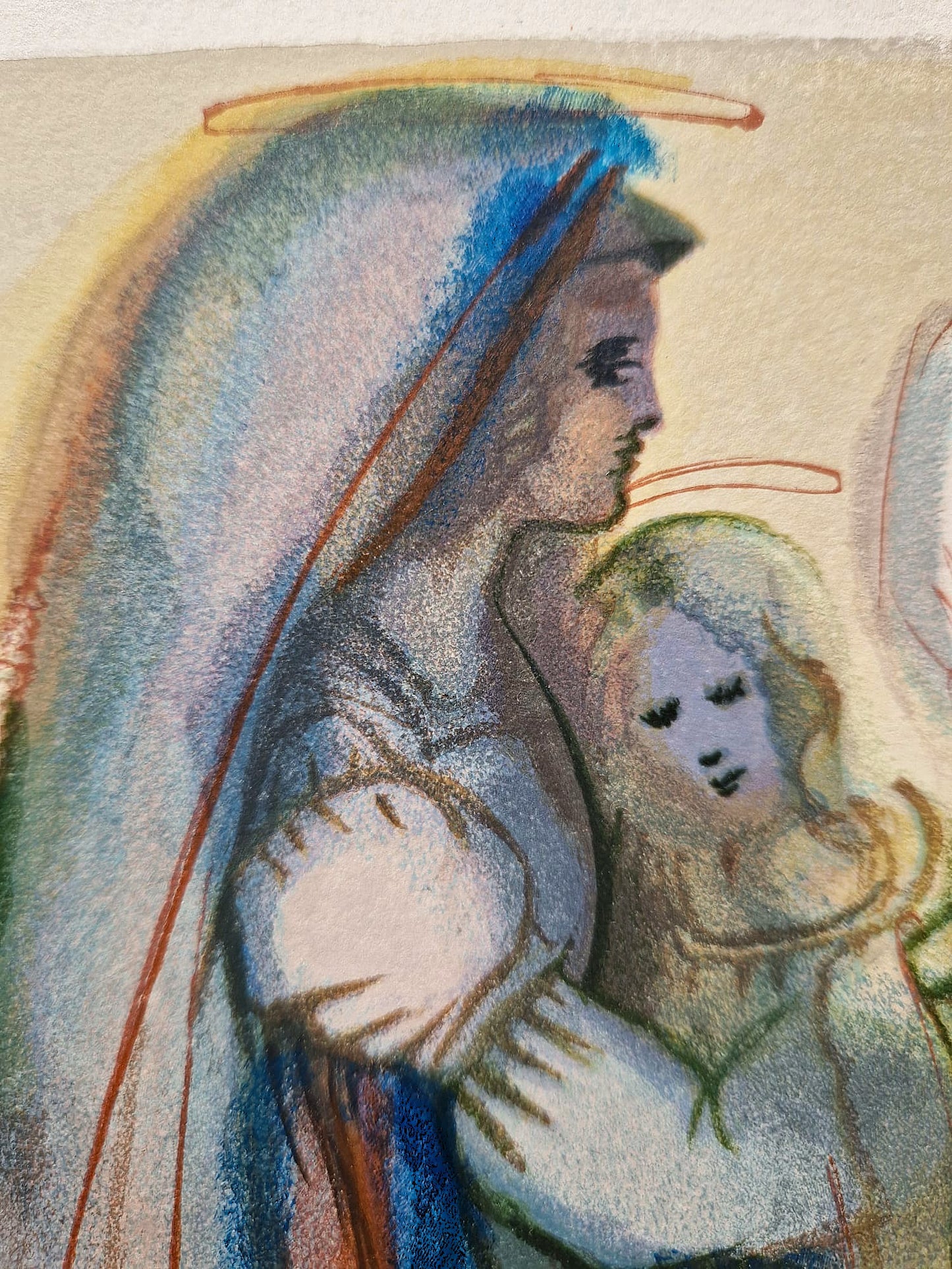 SALVADOR DALI -  Preparation for the Final Prayer (Dante - Divine Comedy) (Unframed)