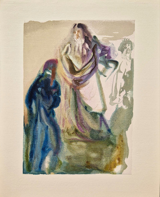 SALVADOR DALI - The Walk Toward God (Dante - Divine Comedy) (Unframed)