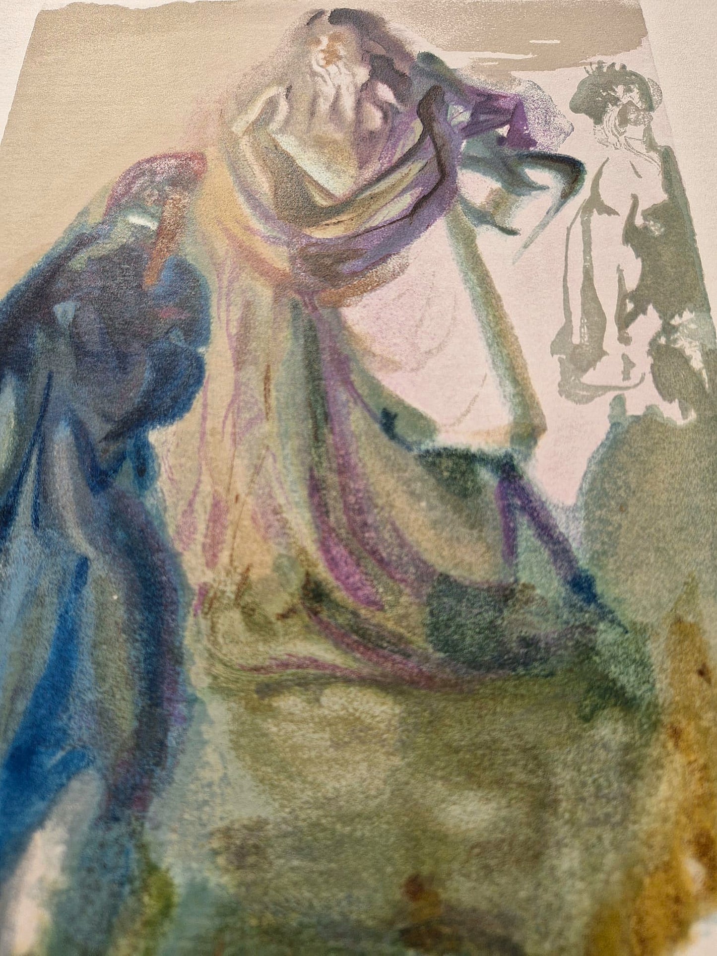 SALVADOR DALI - The Walk Toward God (Dante - Divine Comedy) (Unframed)