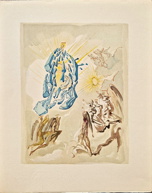 SALVADOR DALI - Dante Regains His Sight (Dante - Divine Comedy) (Unframed)