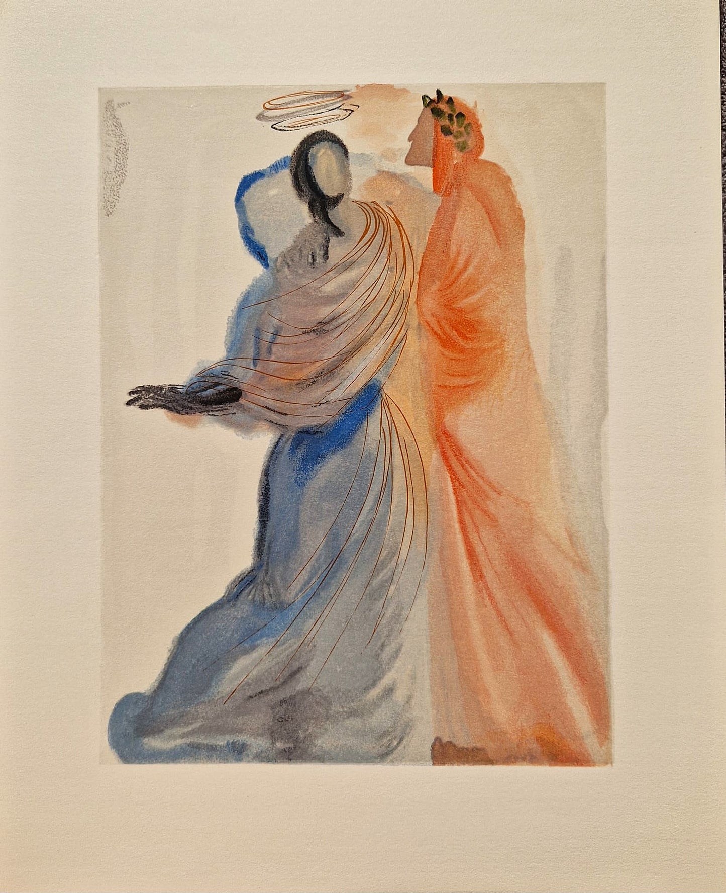SALVADOR DALI - The Splendor of Beatrice (Dante - Divine Comedy) (Unframed)
