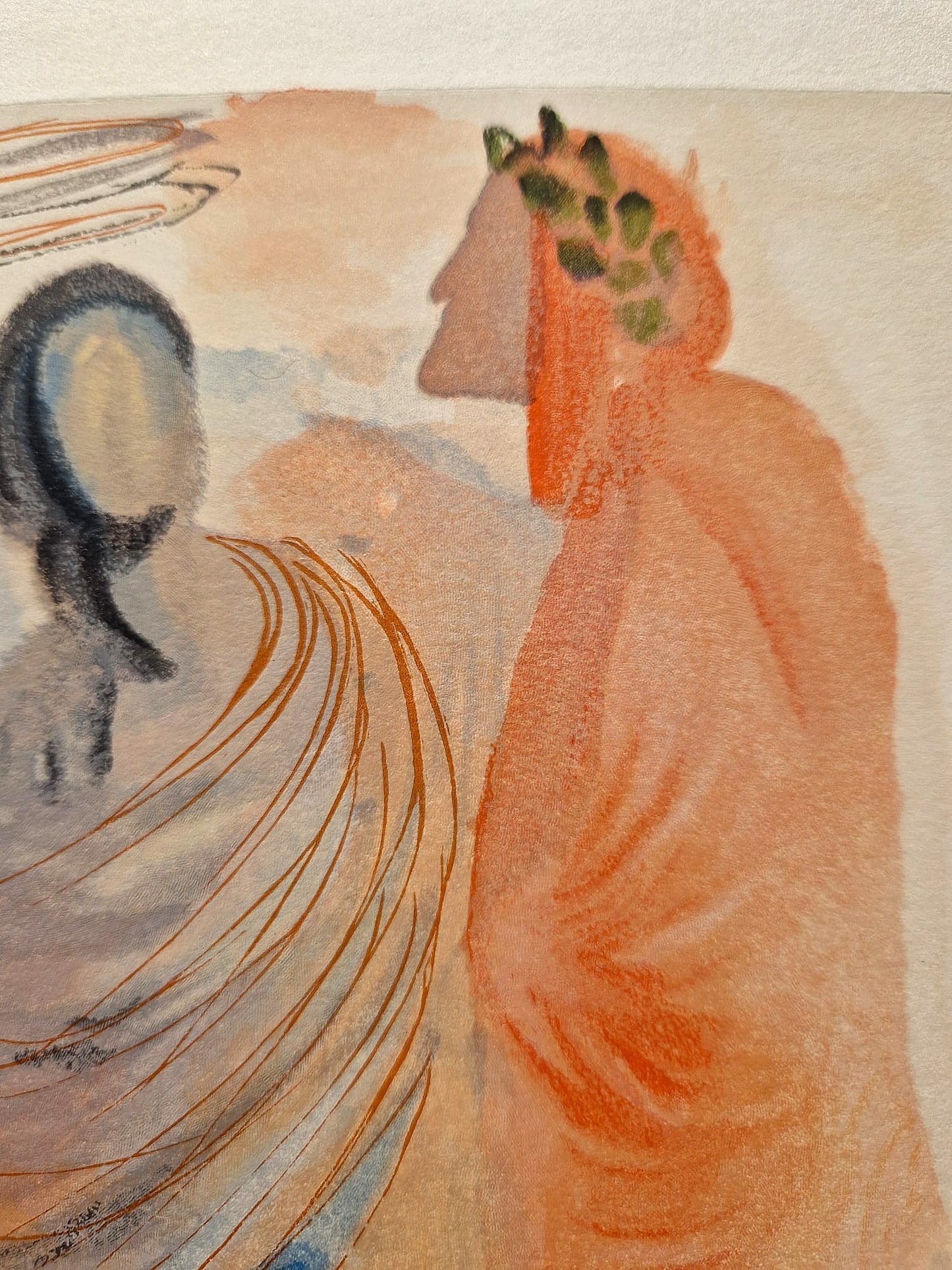 SALVADOR DALI - The Splendor of Beatrice (Dante - Divine Comedy) (Unframed)