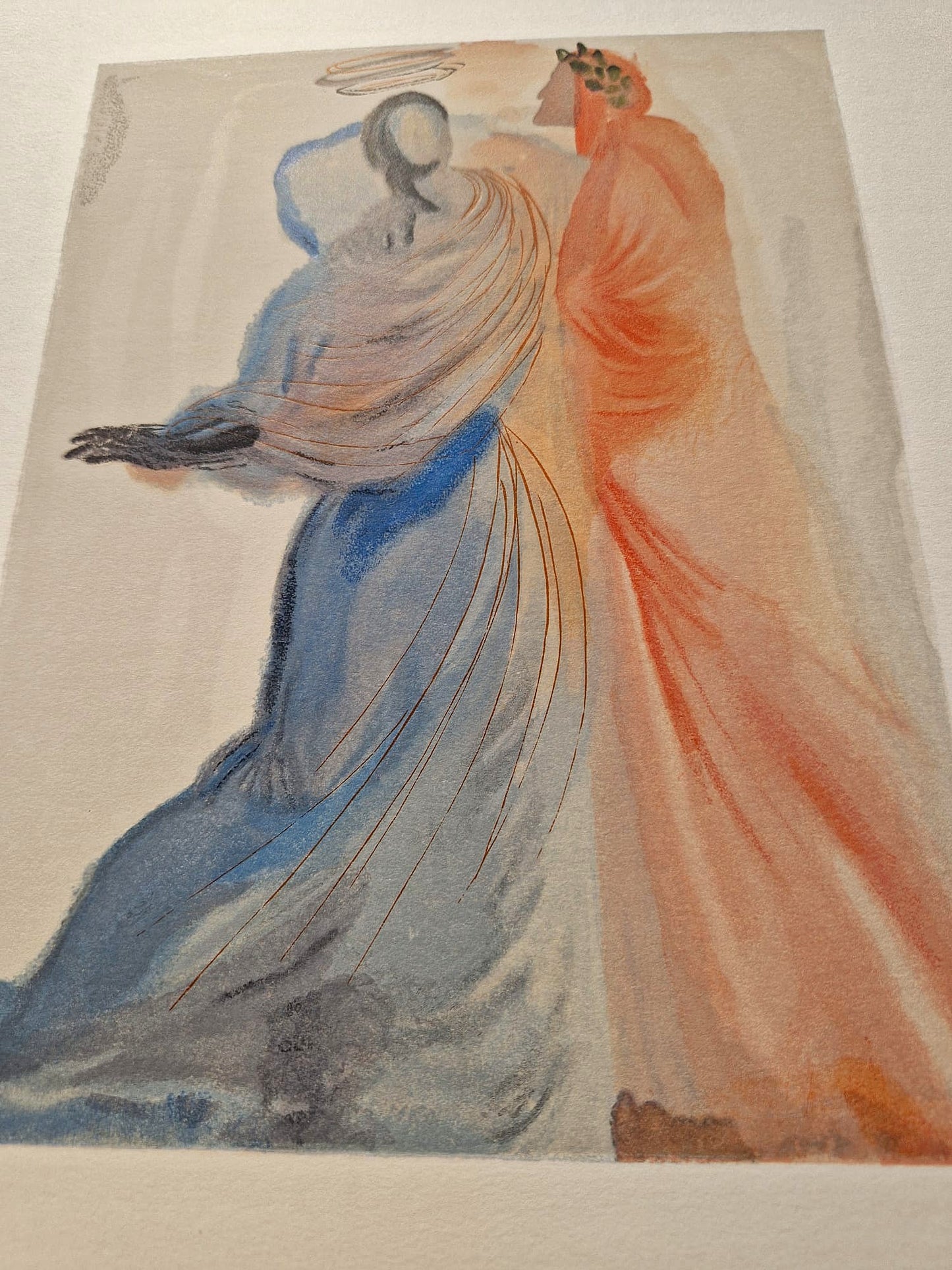 SALVADOR DALI - The Splendor of Beatrice (Dante - Divine Comedy) (Unframed)