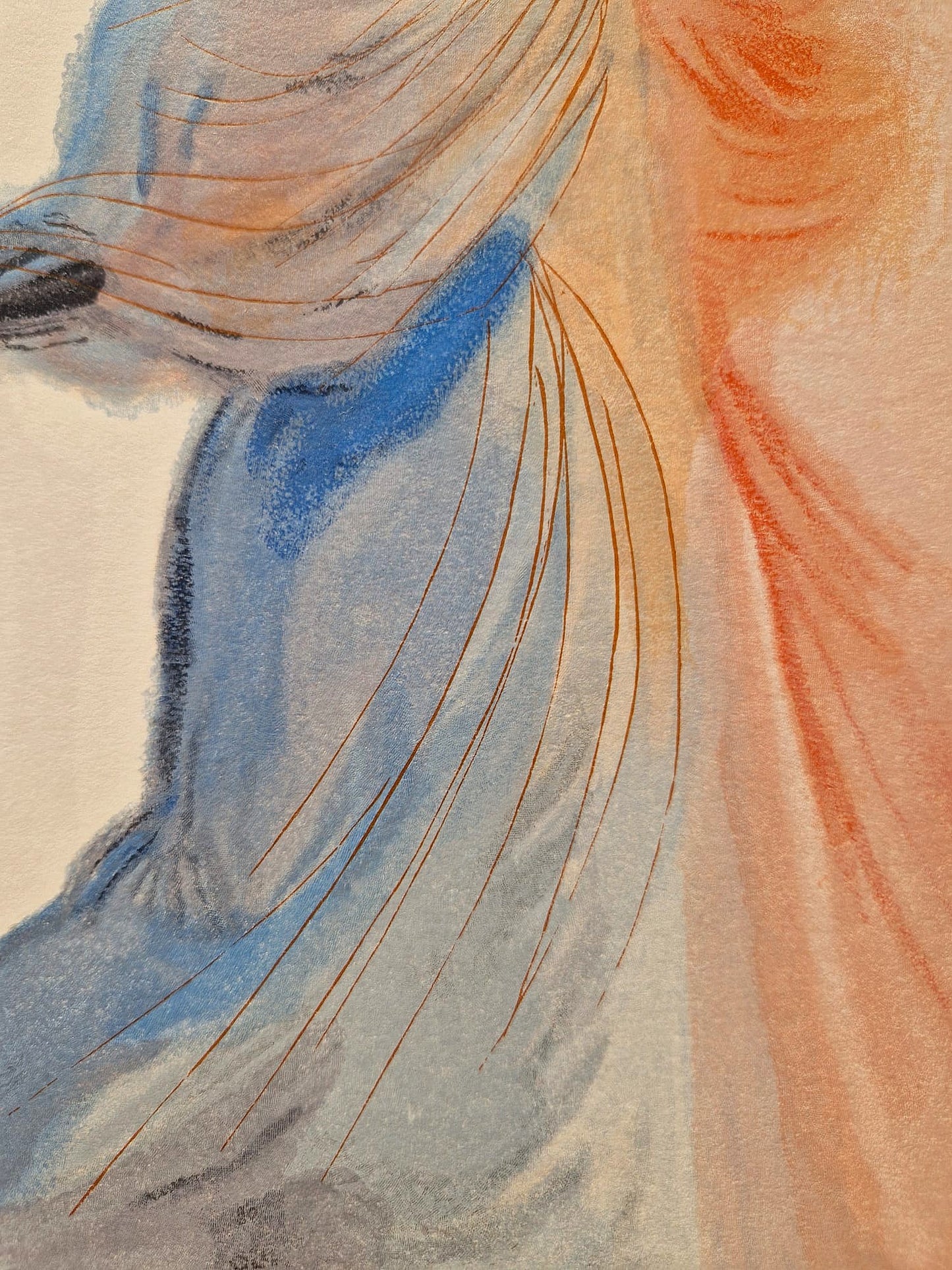 SALVADOR DALI - The Splendor of Beatrice (Dante - Divine Comedy) (Unframed)
