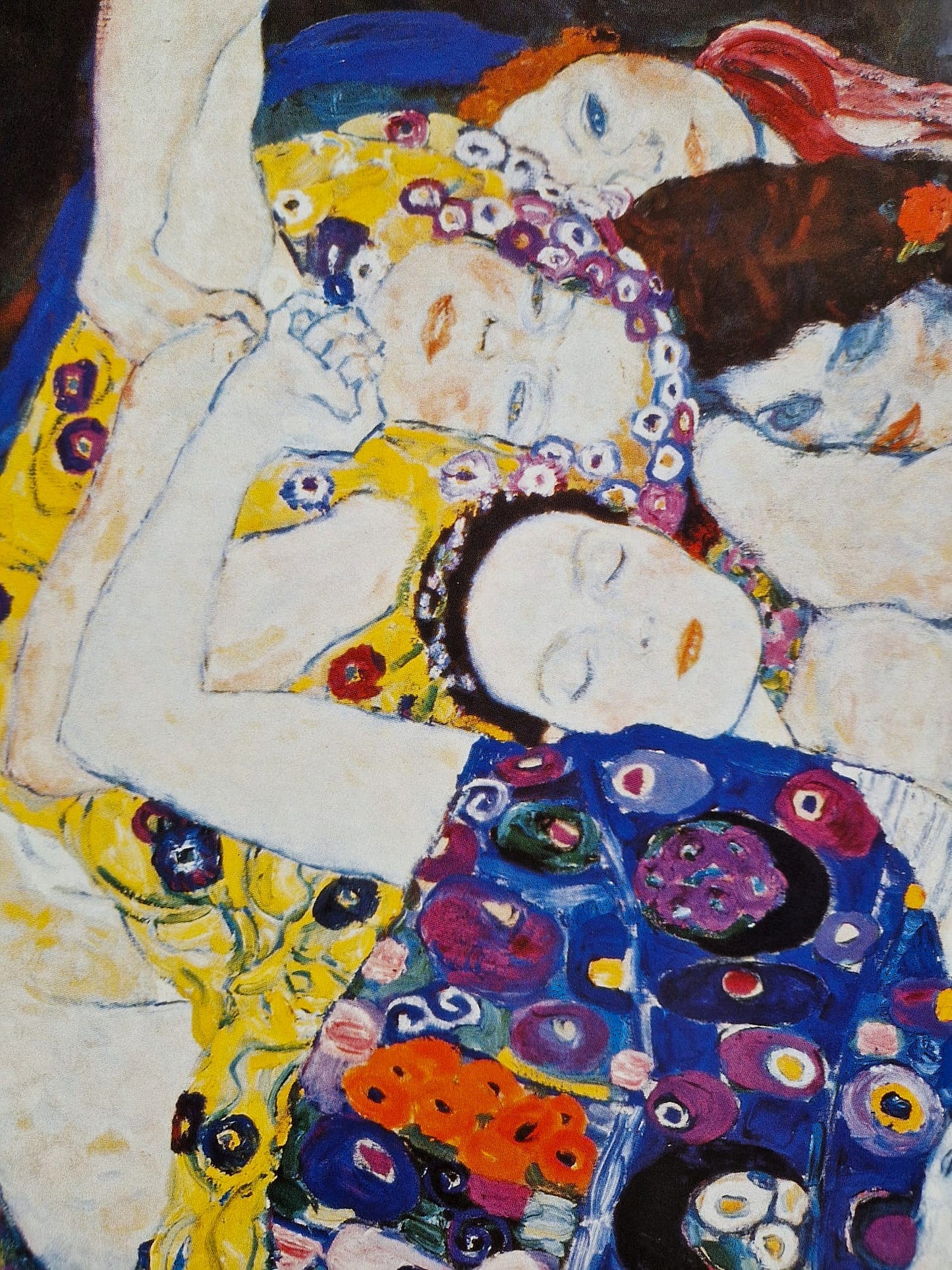 GUSTAV KLIMT – Panny (Nerámované), Ofsetová umelecká litografia