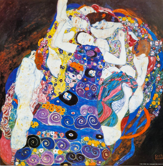 GUSTAV KLIMT – Panny (Nerámované), Ofsetová umelecká litografia