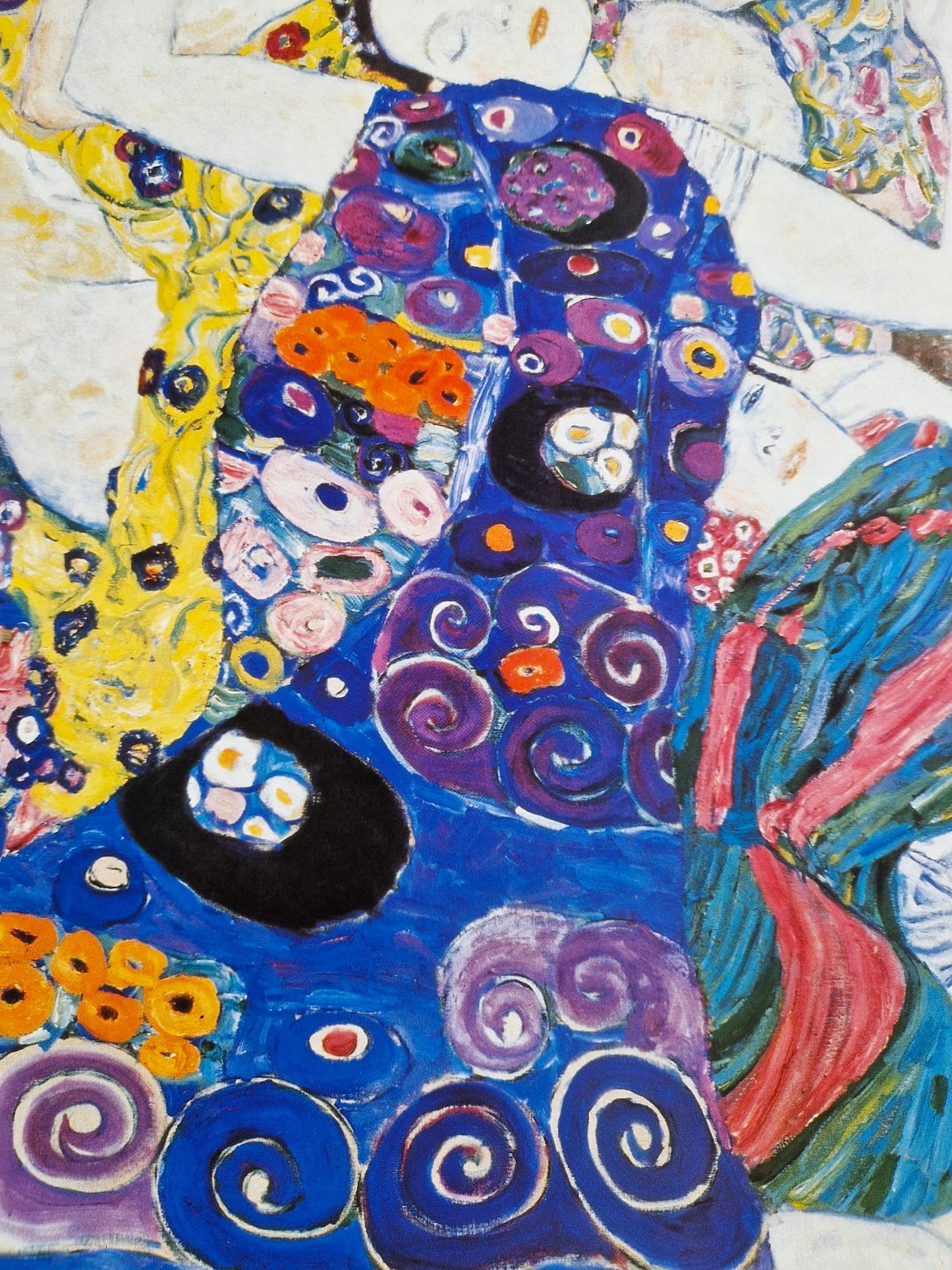 GUSTAV KLIMT – Panny (Nerámované), Ofsetová umelecká litografia