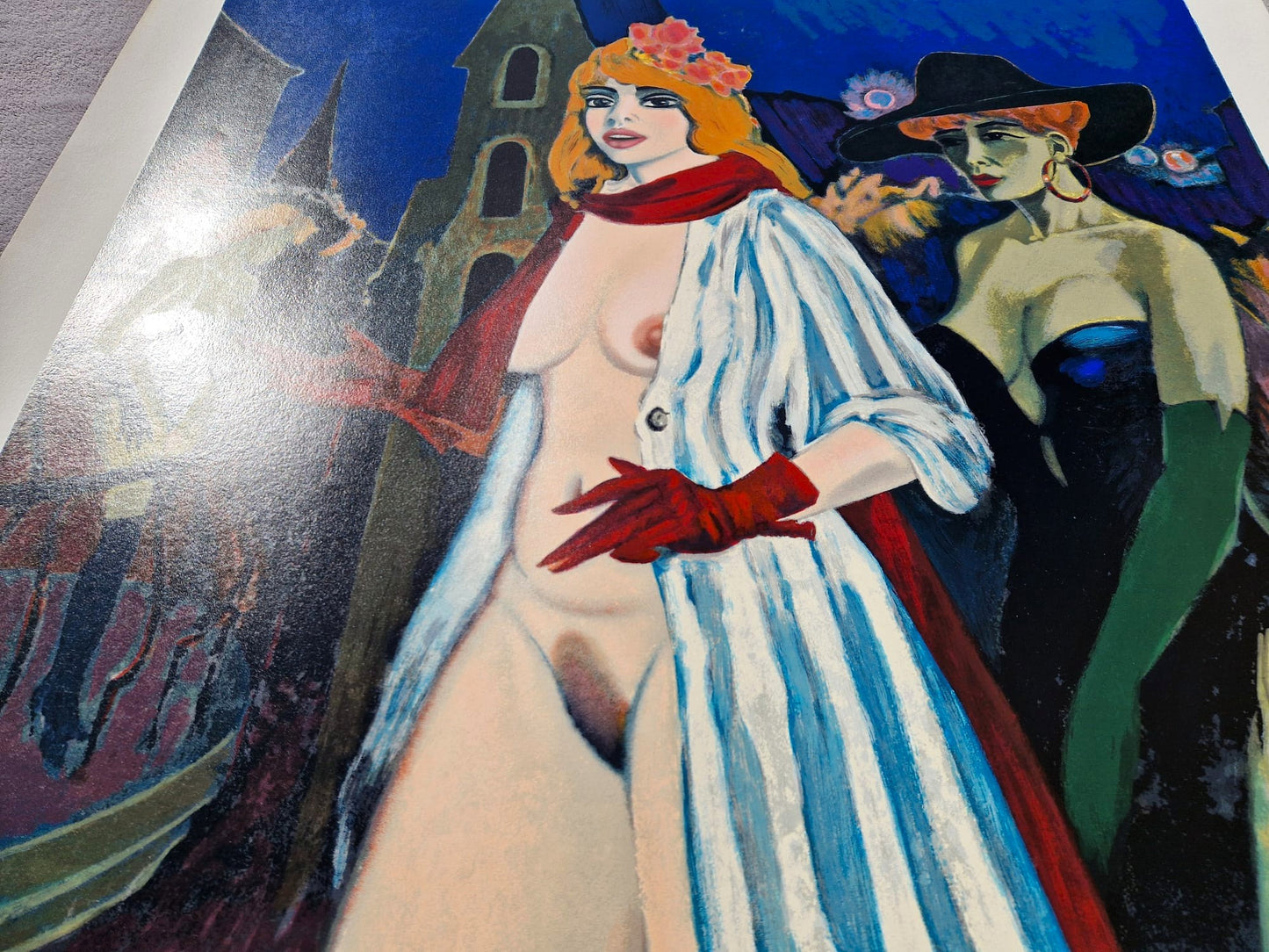 MARK FURMAN – Berlín 20. (Nerámovaná) Litografia