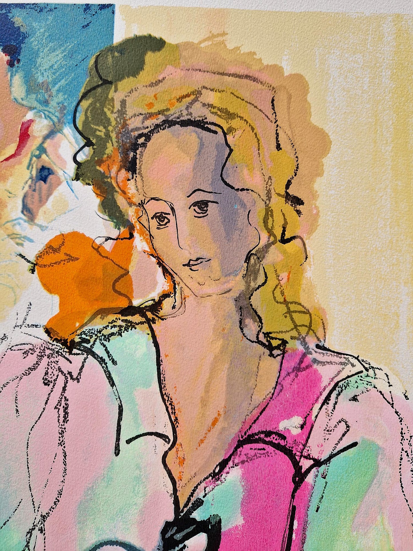 BATIA MAGAL - Getting Together (DISCOUNT!) (Unframed) Lithograph