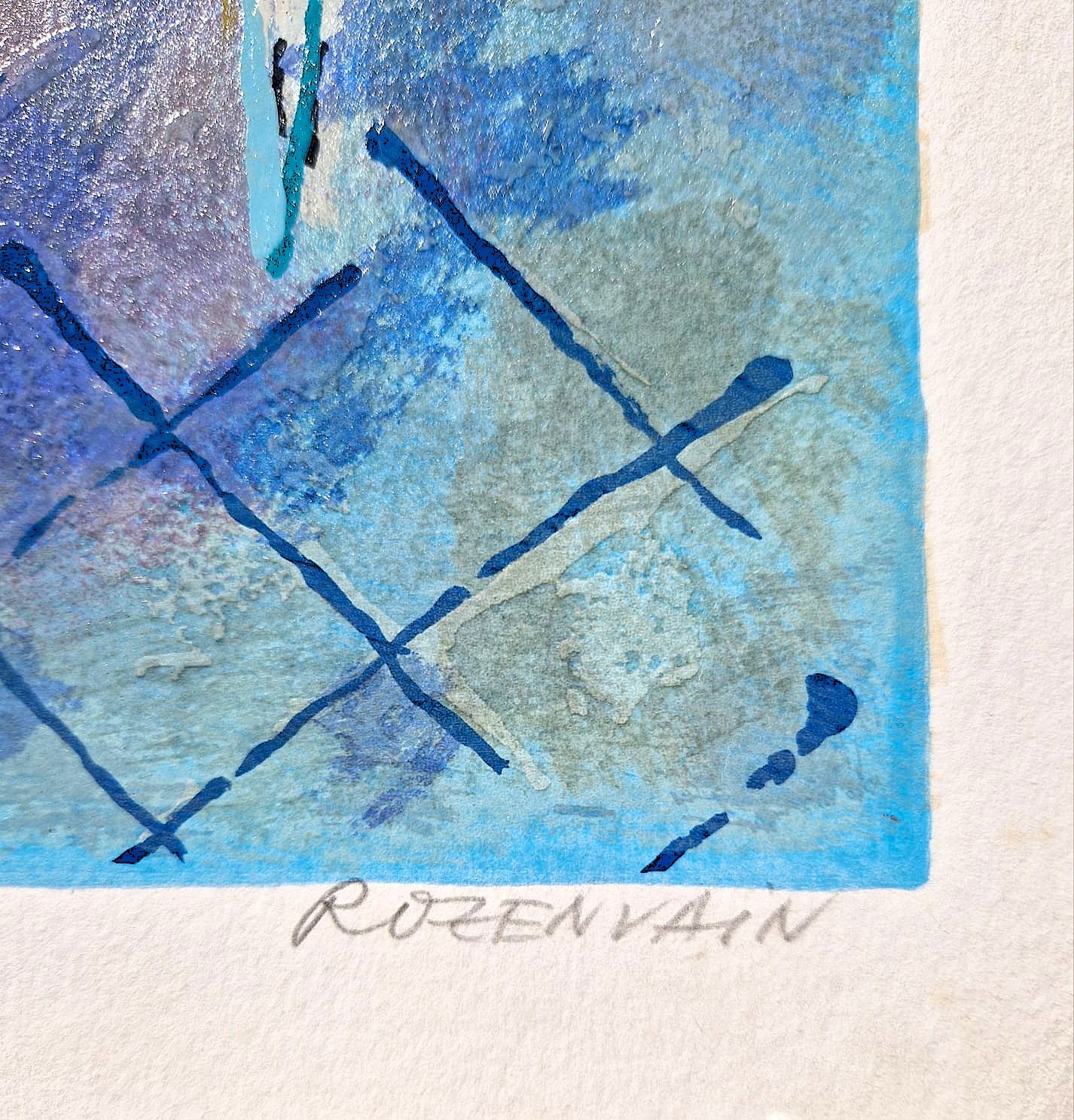 MICHAEL ROZENVAIN - Musical Florence (Unframed) Serigraph