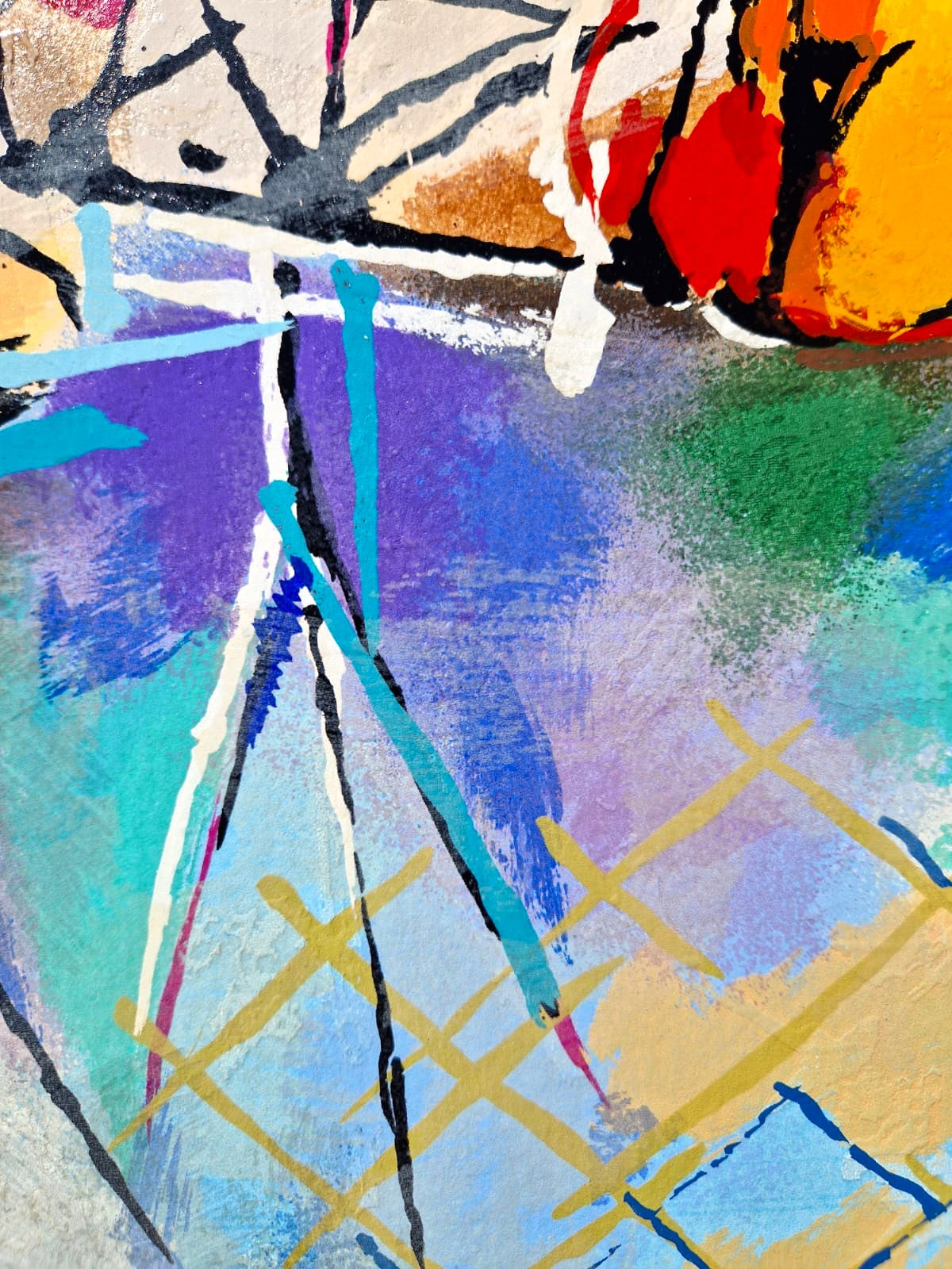 MICHAEL ROZENVAIN - Musical Florence (Unframed) Serigraph