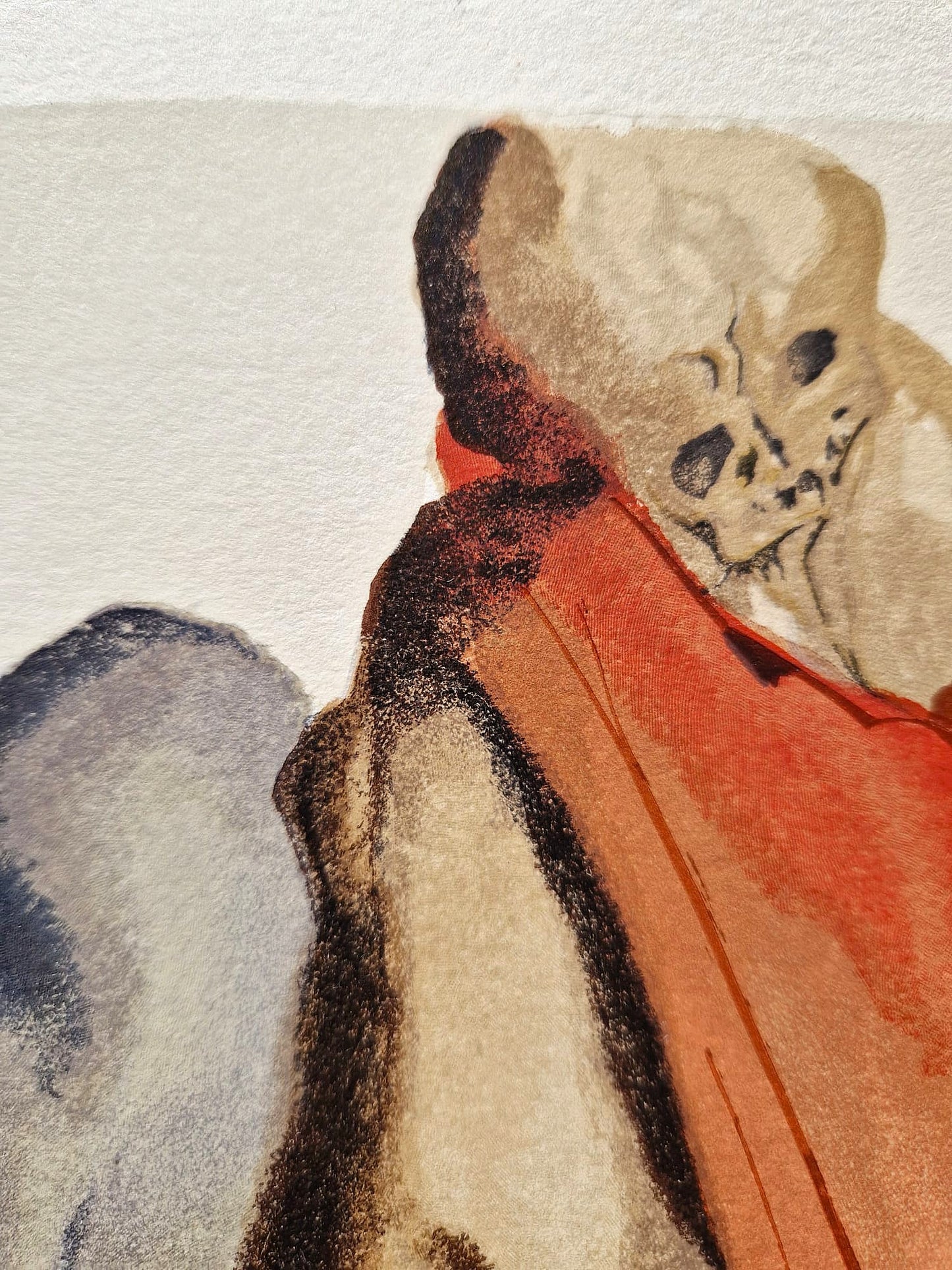 SALVADOR DALI - Vergíliove výčitky (Dante - Božská komédia) (Bez rámu)