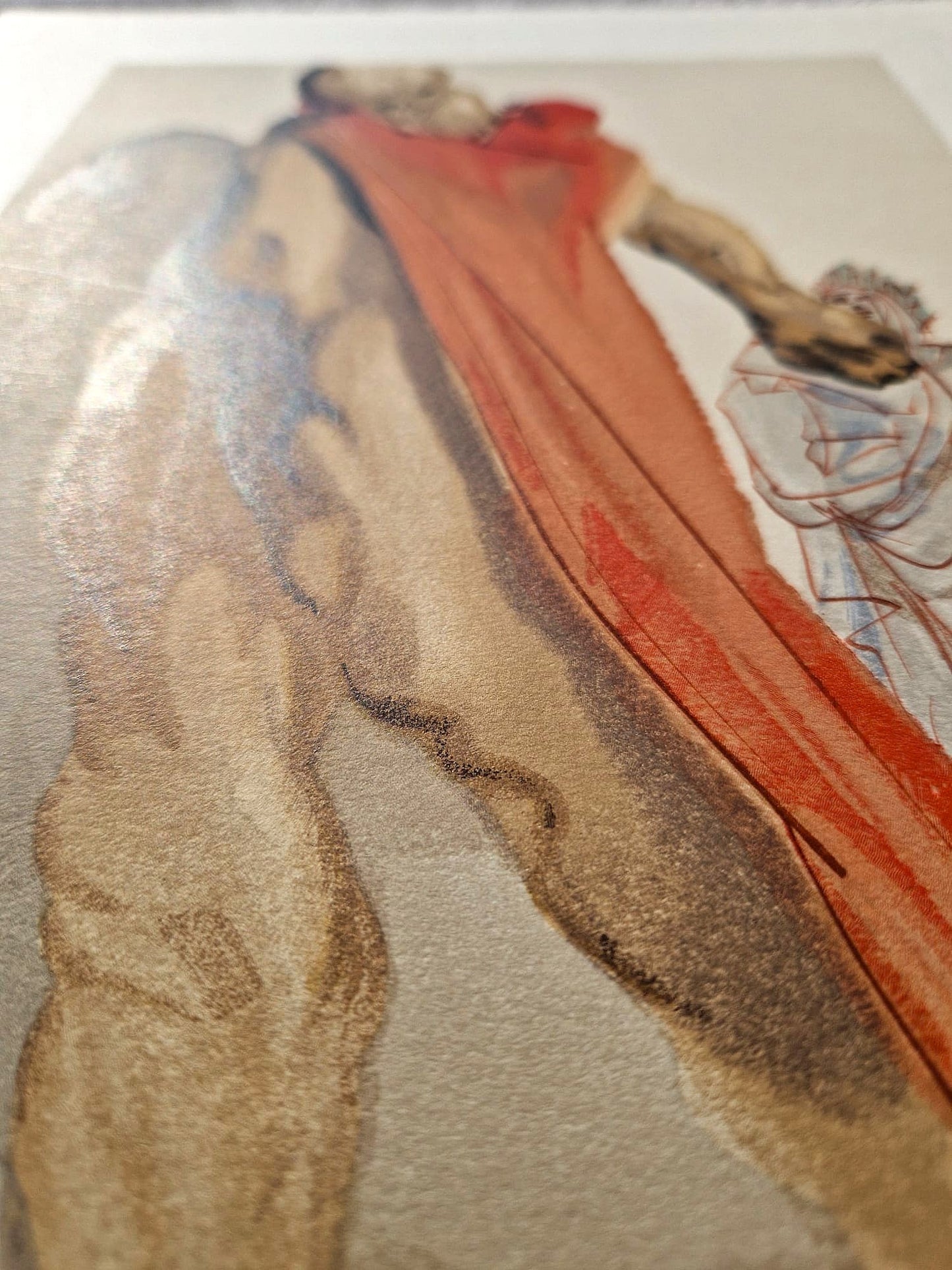 SALVADOR DALI - Vergíliove výčitky (Dante - Božská komédia) (Bez rámu)