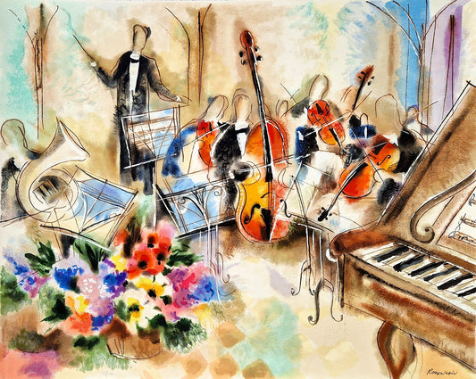 MICHAEL ROZENVAIN - Gala Performance. (Unframed) Serigraph