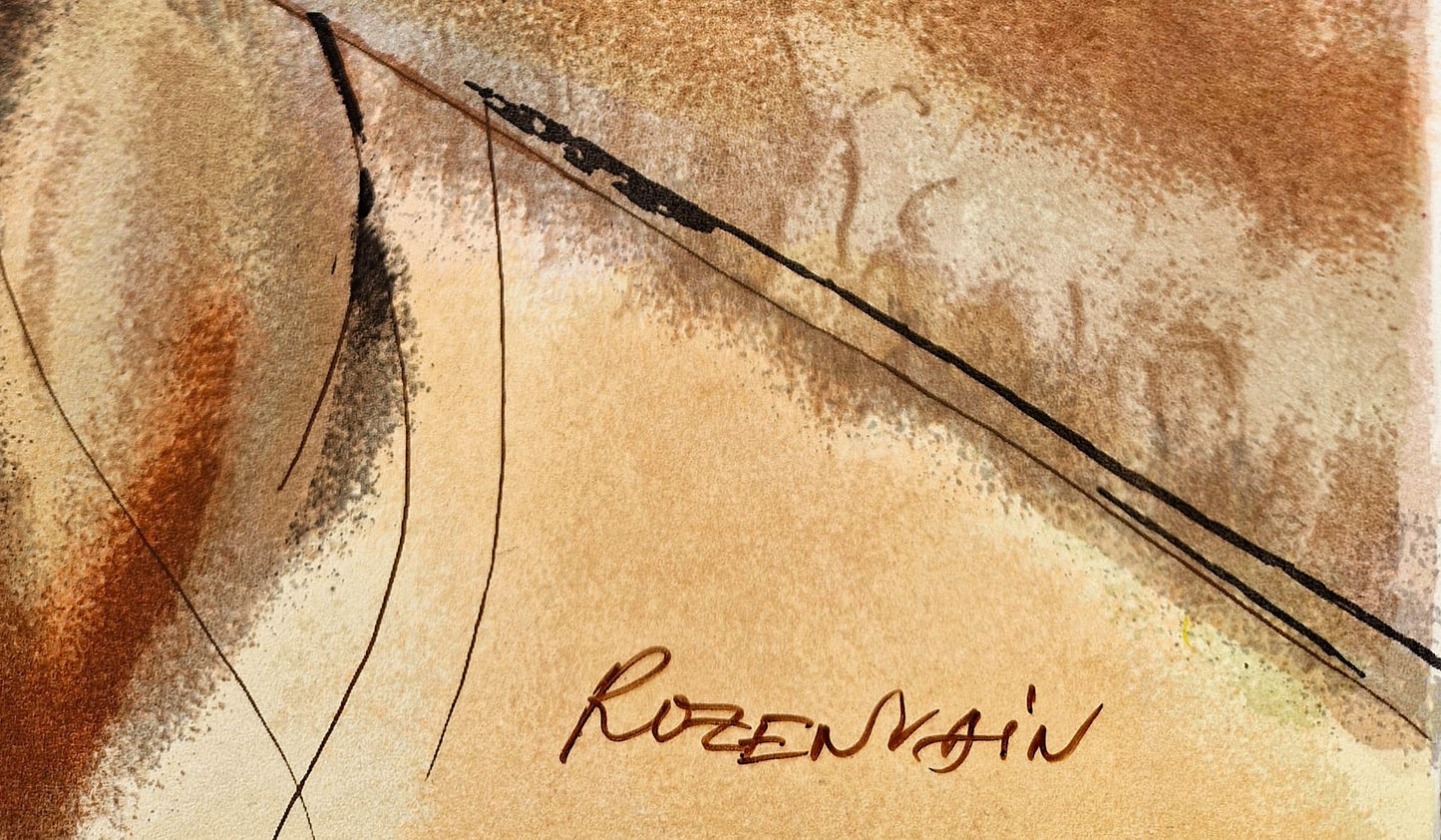 MICHAEL ROZENVAIN - Gala Performance. (Unframed) Serigraph