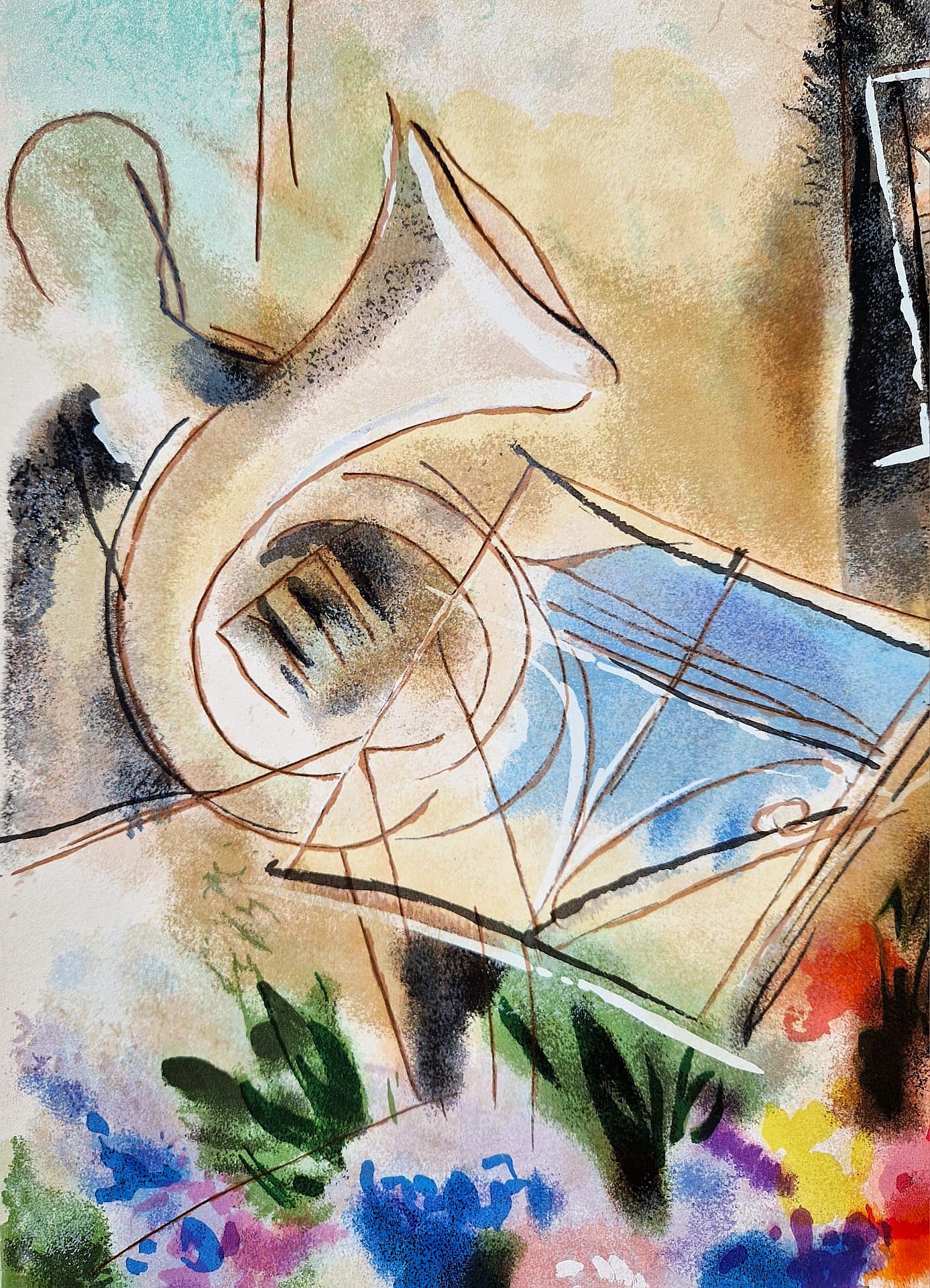 MICHAEL ROZENVAIN - Gala Performance. (Unframed) Serigraph