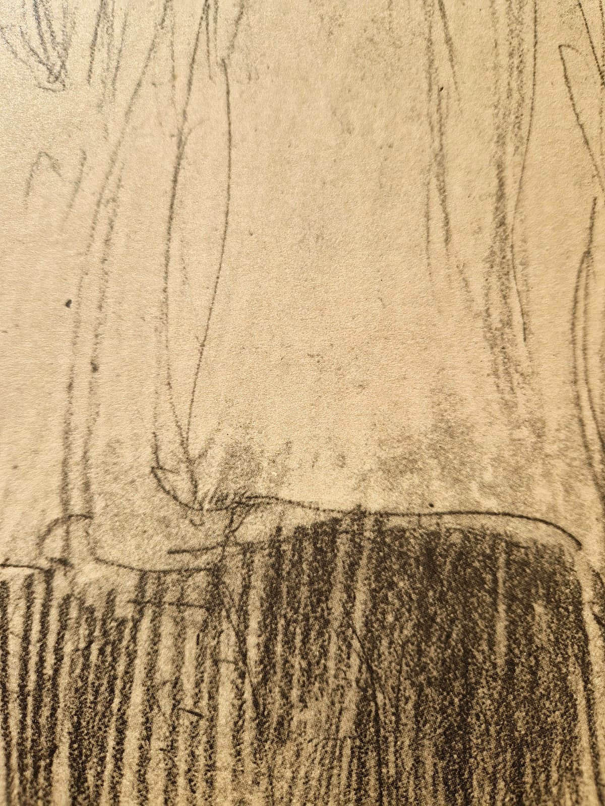 GUSTAV KLIMT – Stojaca žena v plášti (bez rámu), litografická tlač