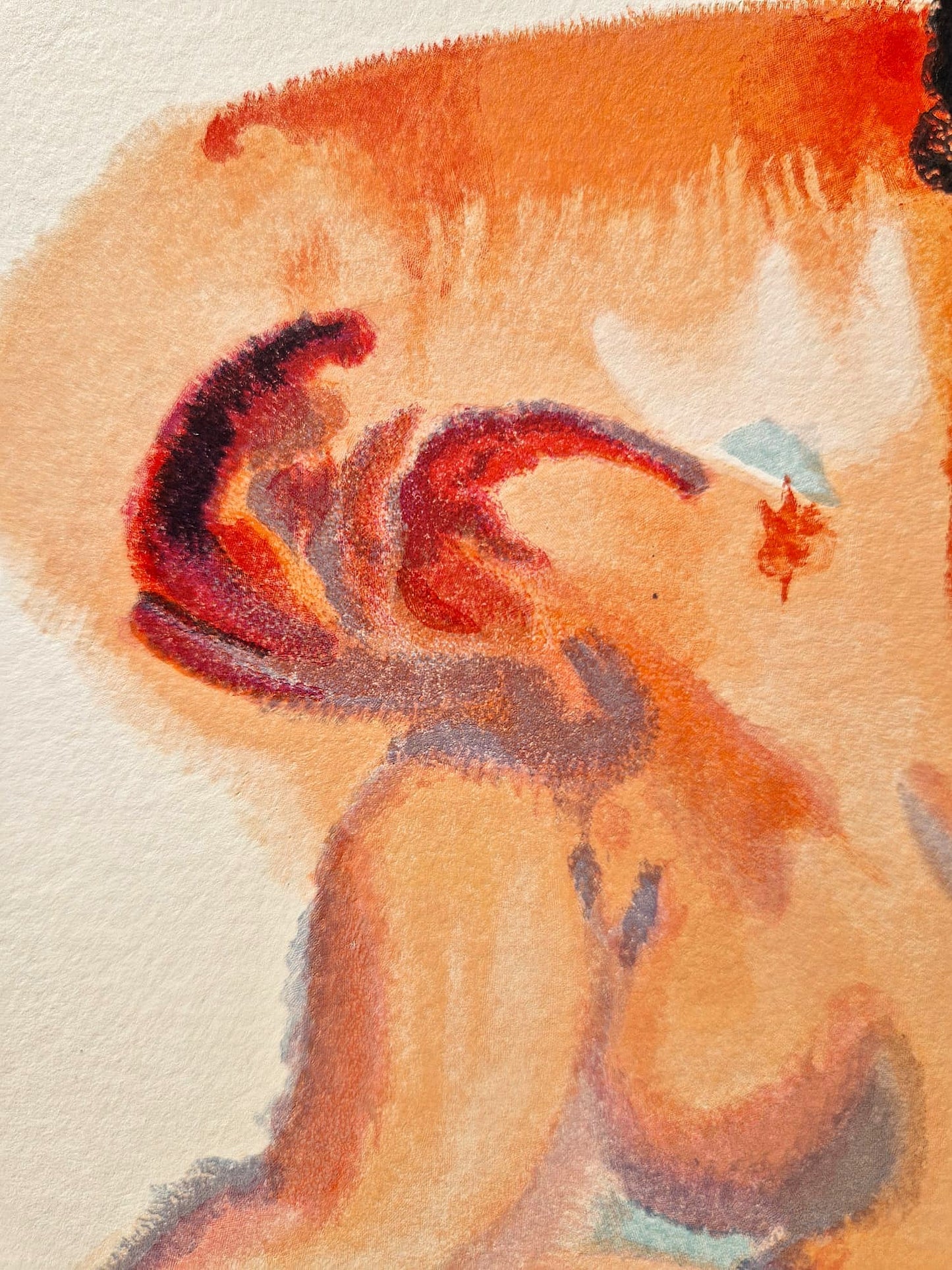 SALVADOR DALI - Lenivci (Dante - Božská komédia) (Bez rámu)