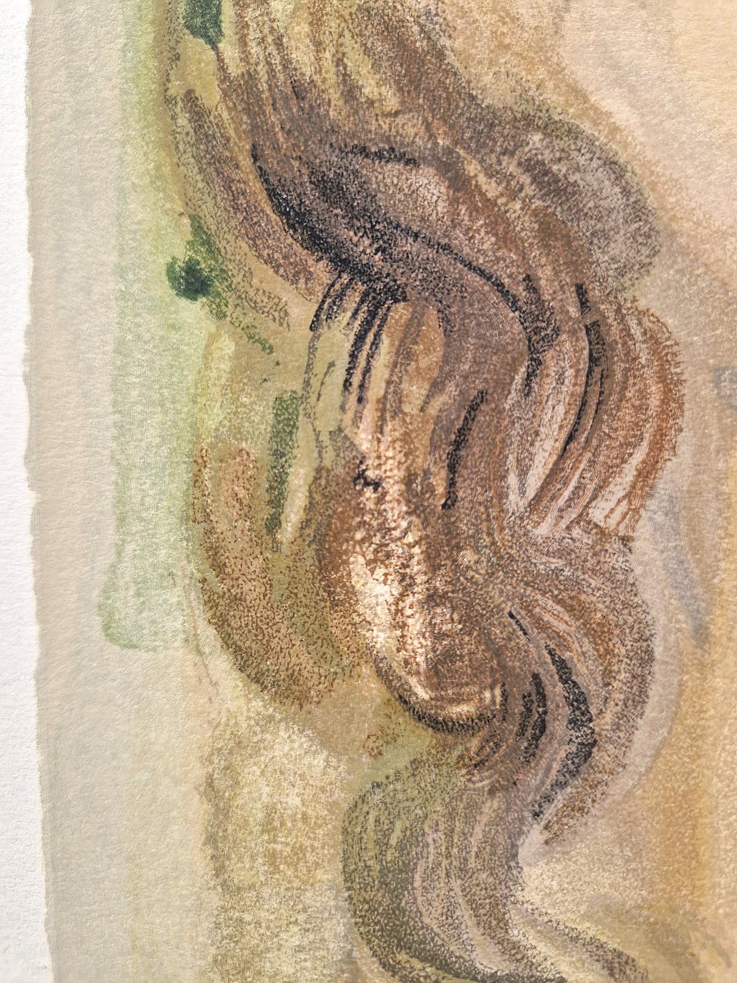 SALVADOR DALI - Virgil’s face  (Dante - Divine Comedy) (Unframed)