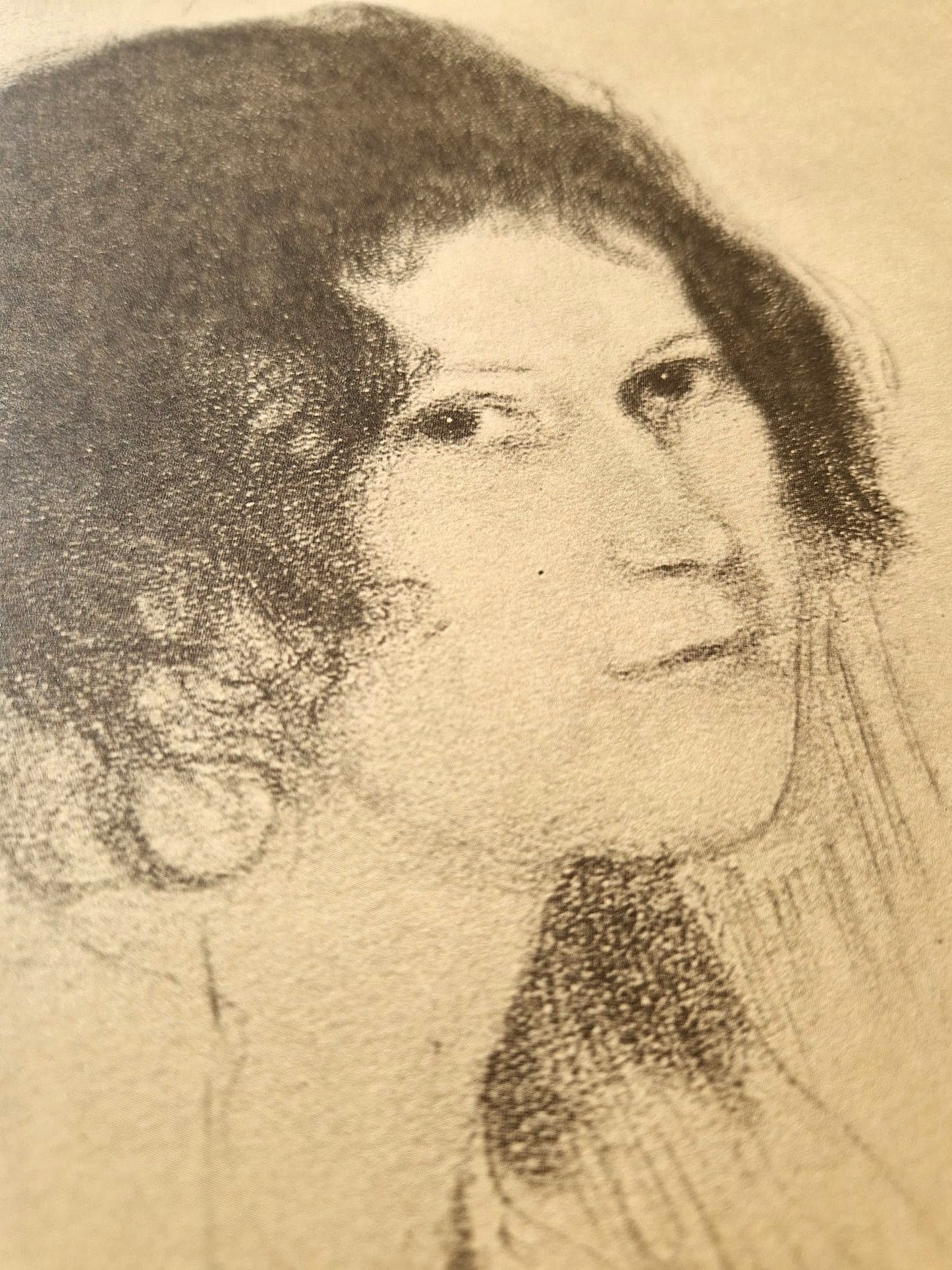 GUSTAV KLIMT - Portrét mladej ženy (bez rámu), litografická tlač