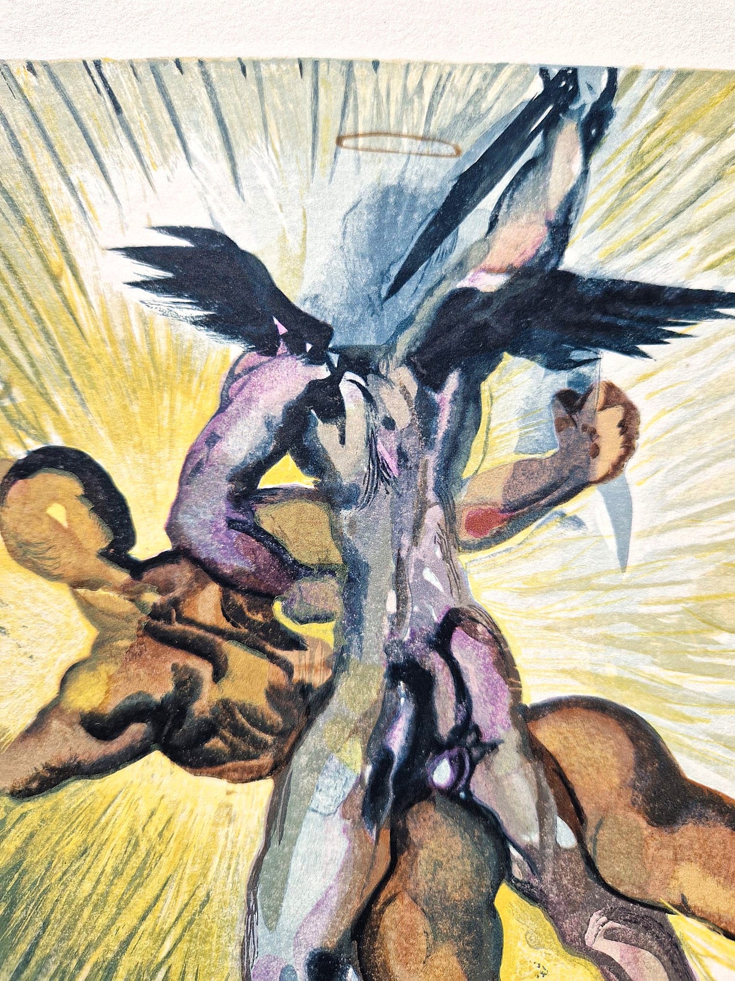 SALVADOR DALI - Angels of the Valley (Dante - Divine Comedy) (Unframed)