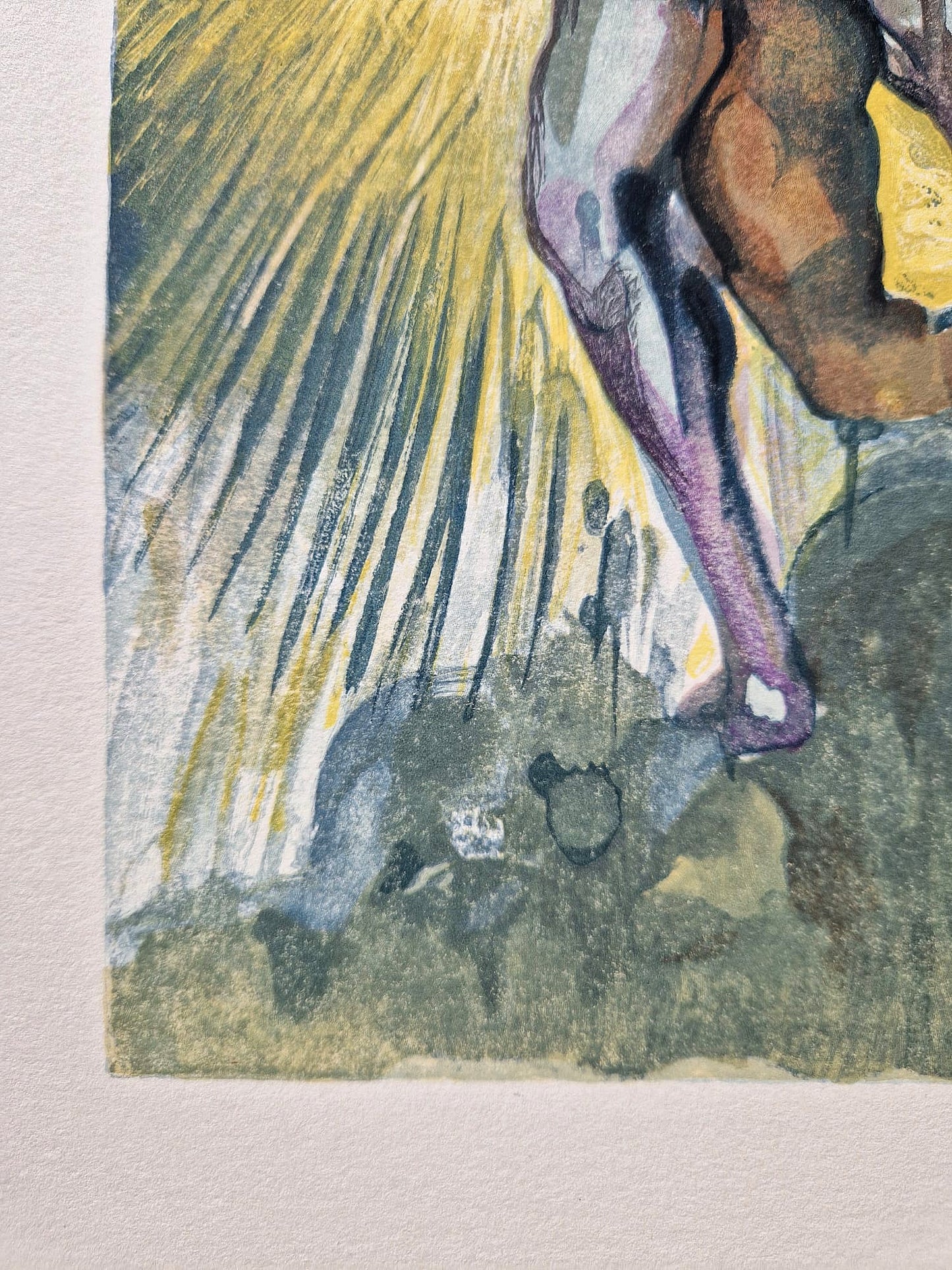 SALVADOR DALI - Angels of the Valley (Dante - Divine Comedy) (Unframed)