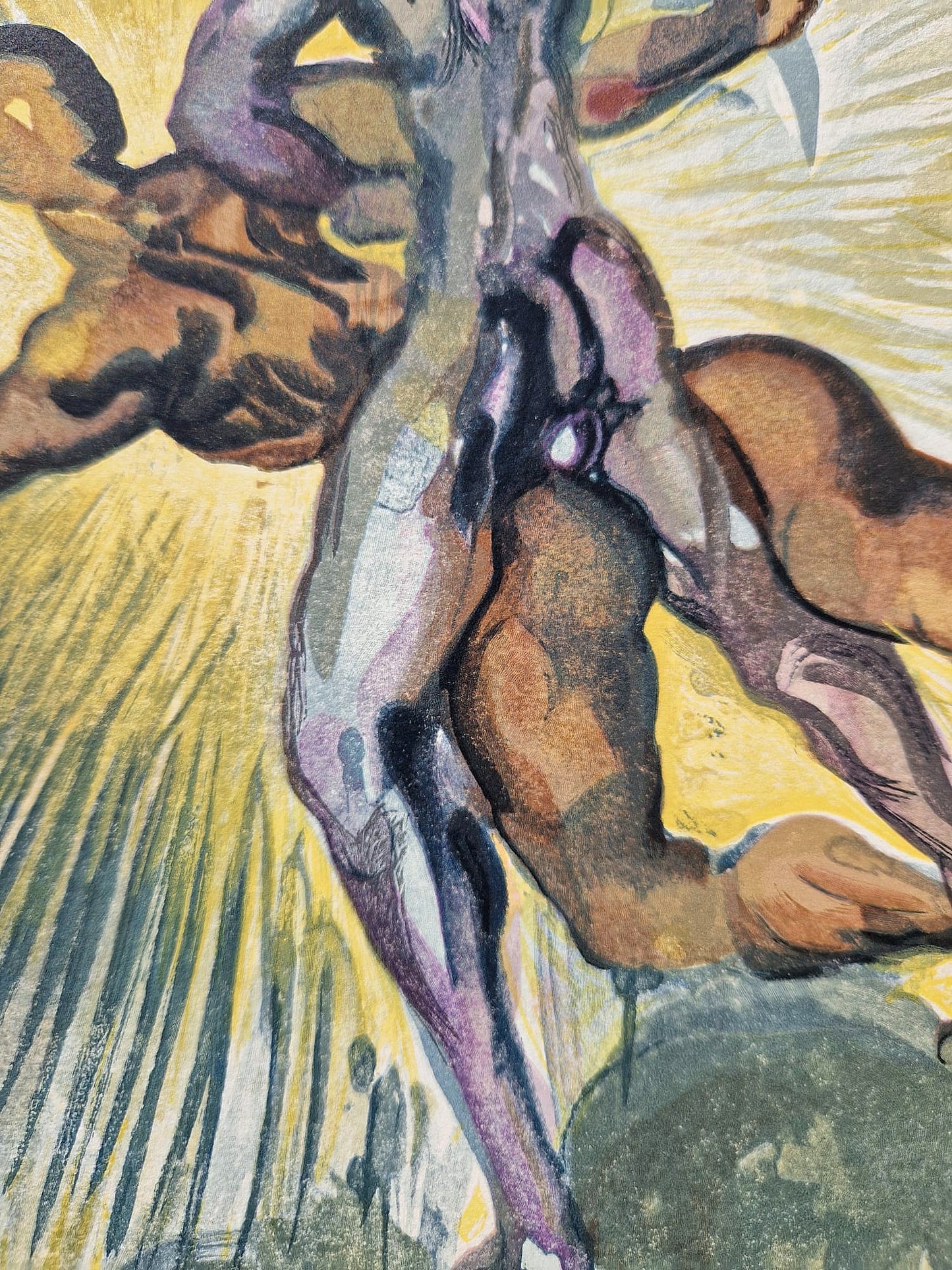 SALVADOR DALI - Angels of the Valley (Dante - Divine Comedy) (Unframed)