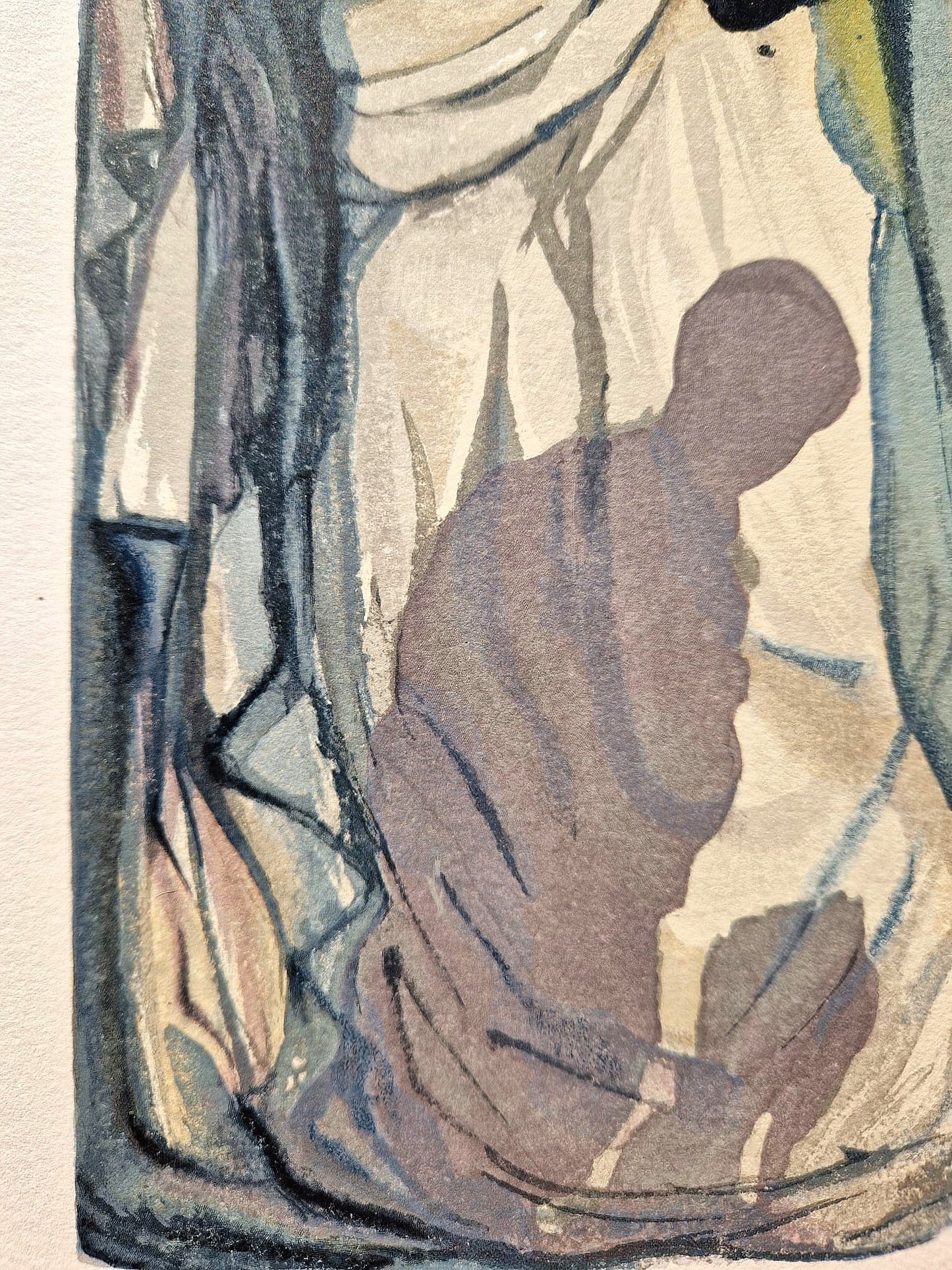 SALVADOR DALI - Slepý pre závisť (Dante - Božská komédia) (Bez rámu) Drevoryt