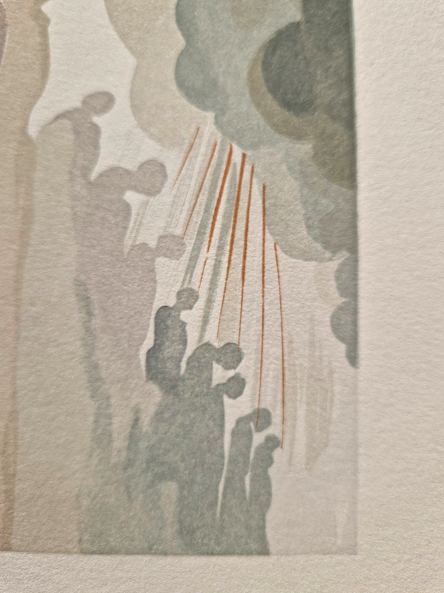 SALVADOR DALI - Závistiaci očistca (Dante - Božská komédia) (Bez rámu) Drevoryt
