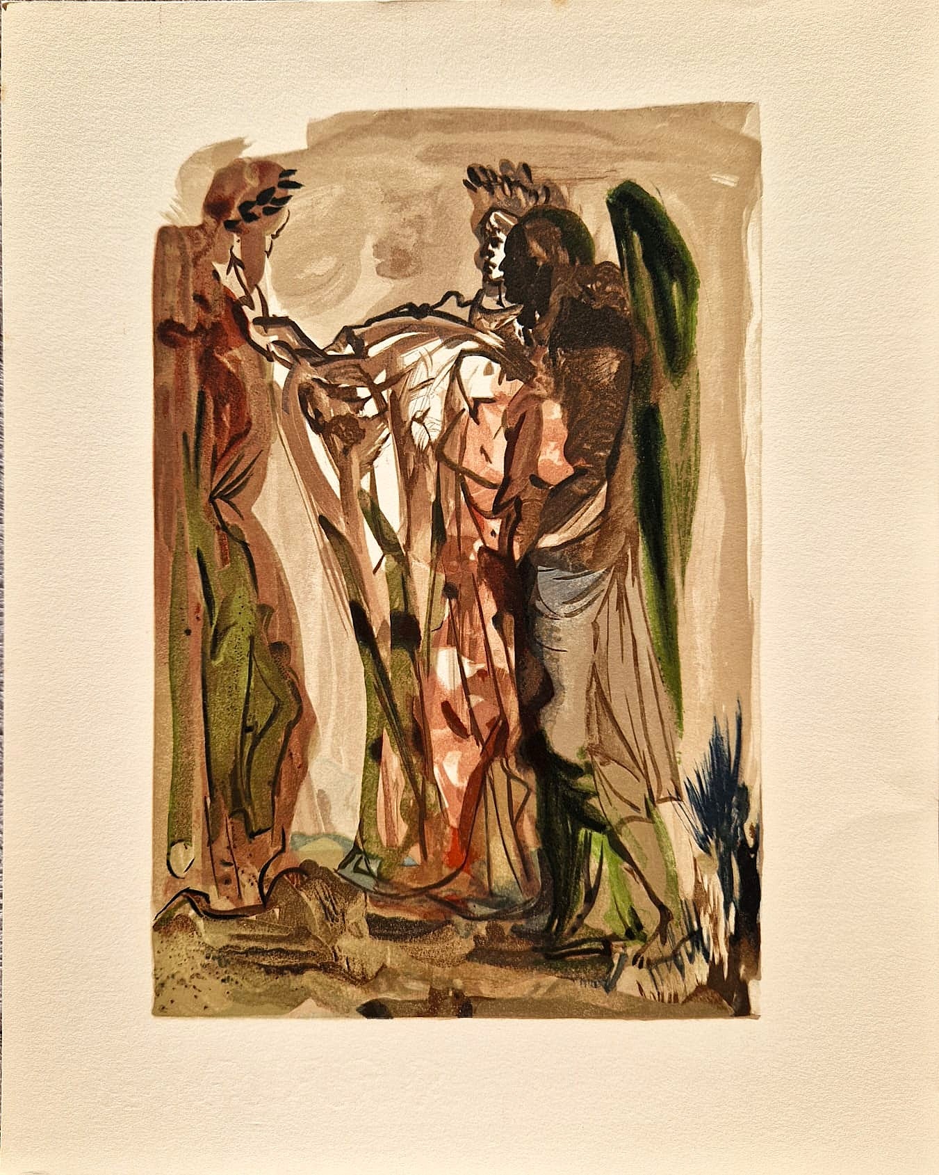 SALVADOR DALI - The Proud Ones (Dante - Divine Comedy) (Unframed)