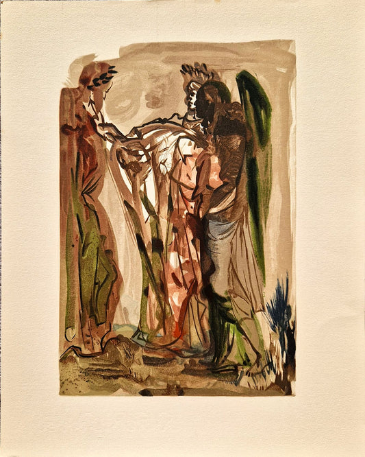 SALVADOR DALI - The Proud Ones (Dante - Divine Comedy) (Unframed)