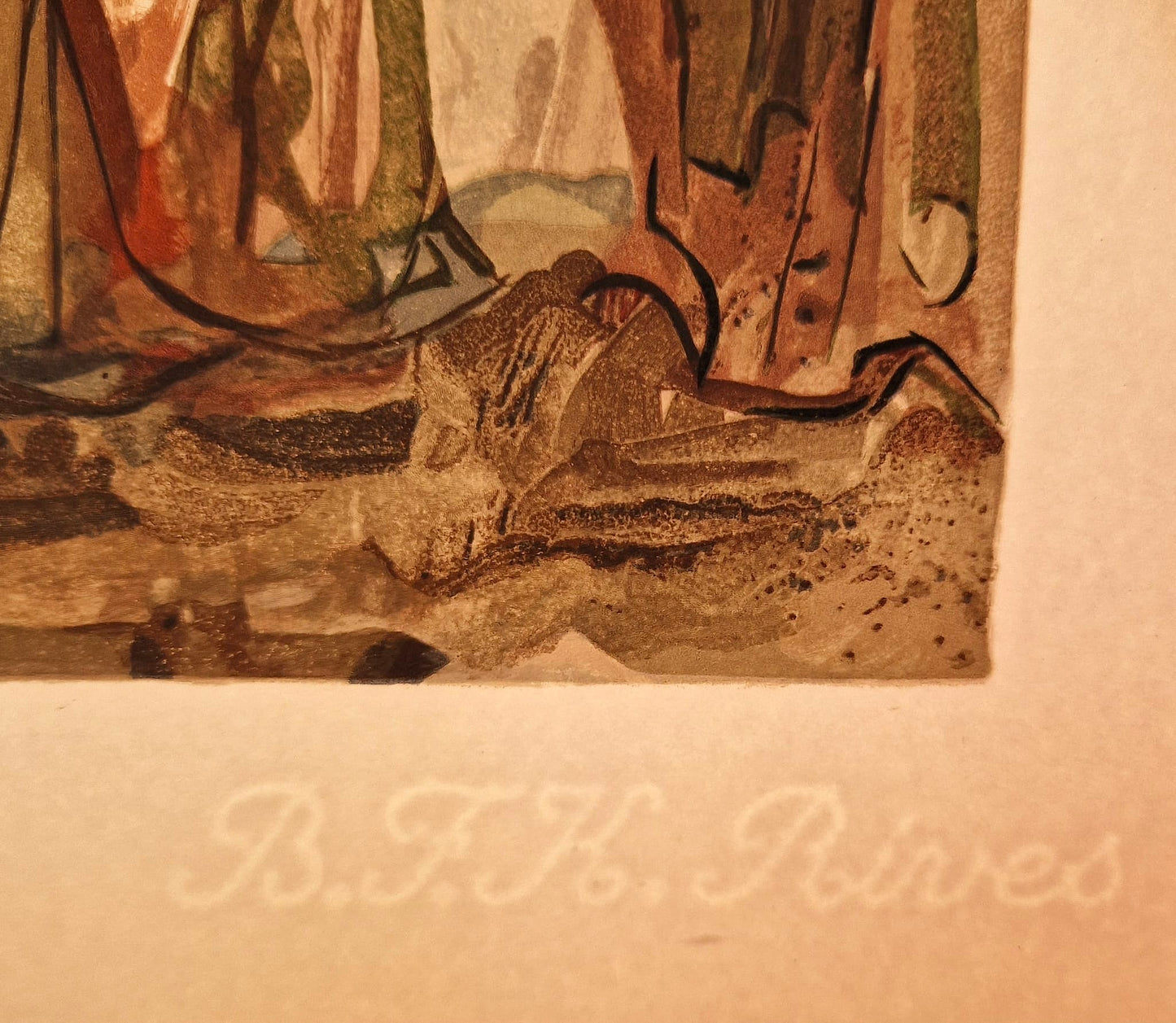 SALVADOR DALI - The Proud Ones (Dante - Divine Comedy) (Unframed)