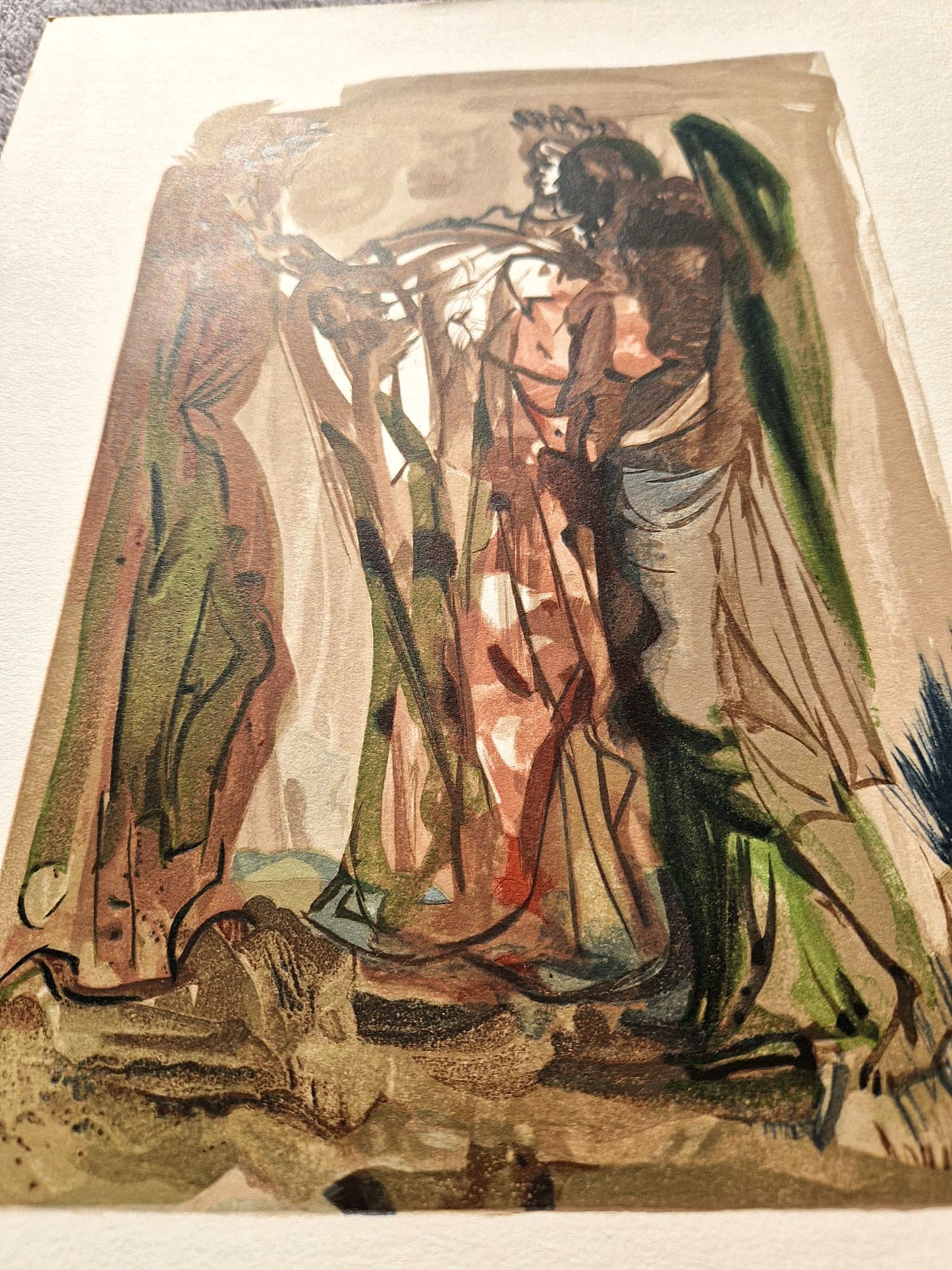 SALVADOR DALI - The Proud Ones (Dante - Divine Comedy) (Unframed)