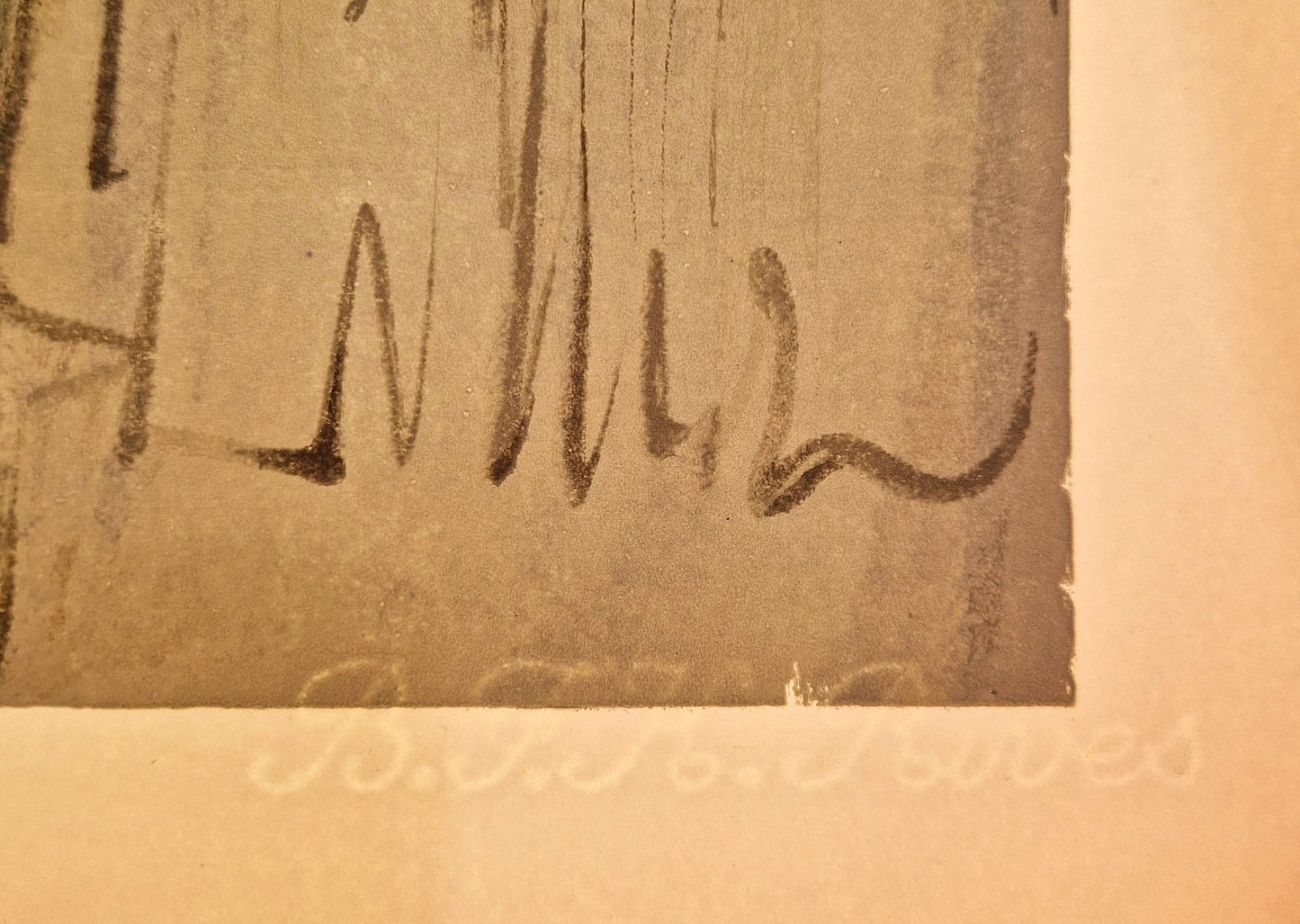 SALVADOR DALI - The Smoke of Irascibility (Dante - Divine Comedy) (Unframed)