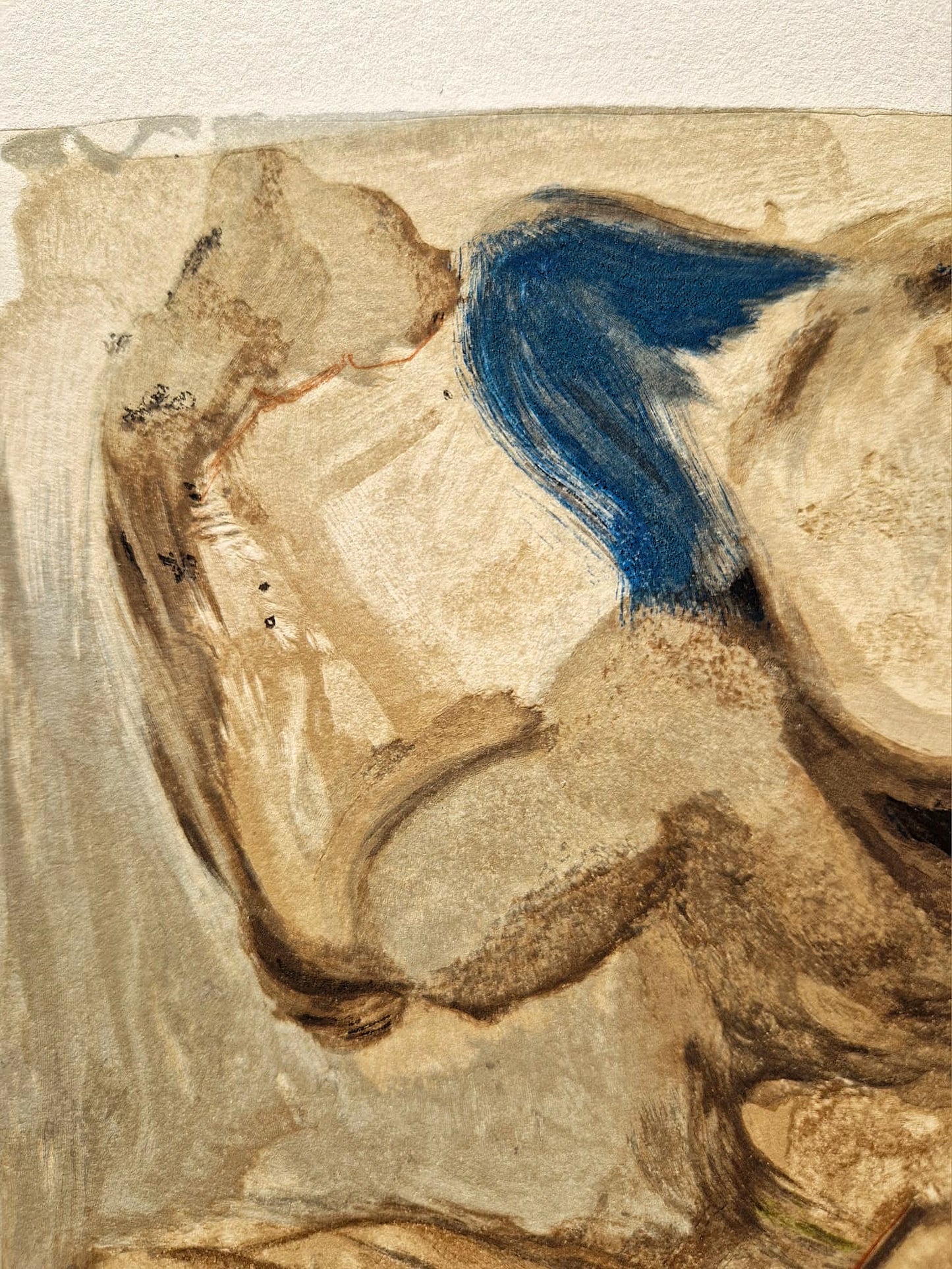 SALVADOR DALI - Anjel milosrdenstva (Dante - Božská komédia) (Bez rámu) Drevoryt