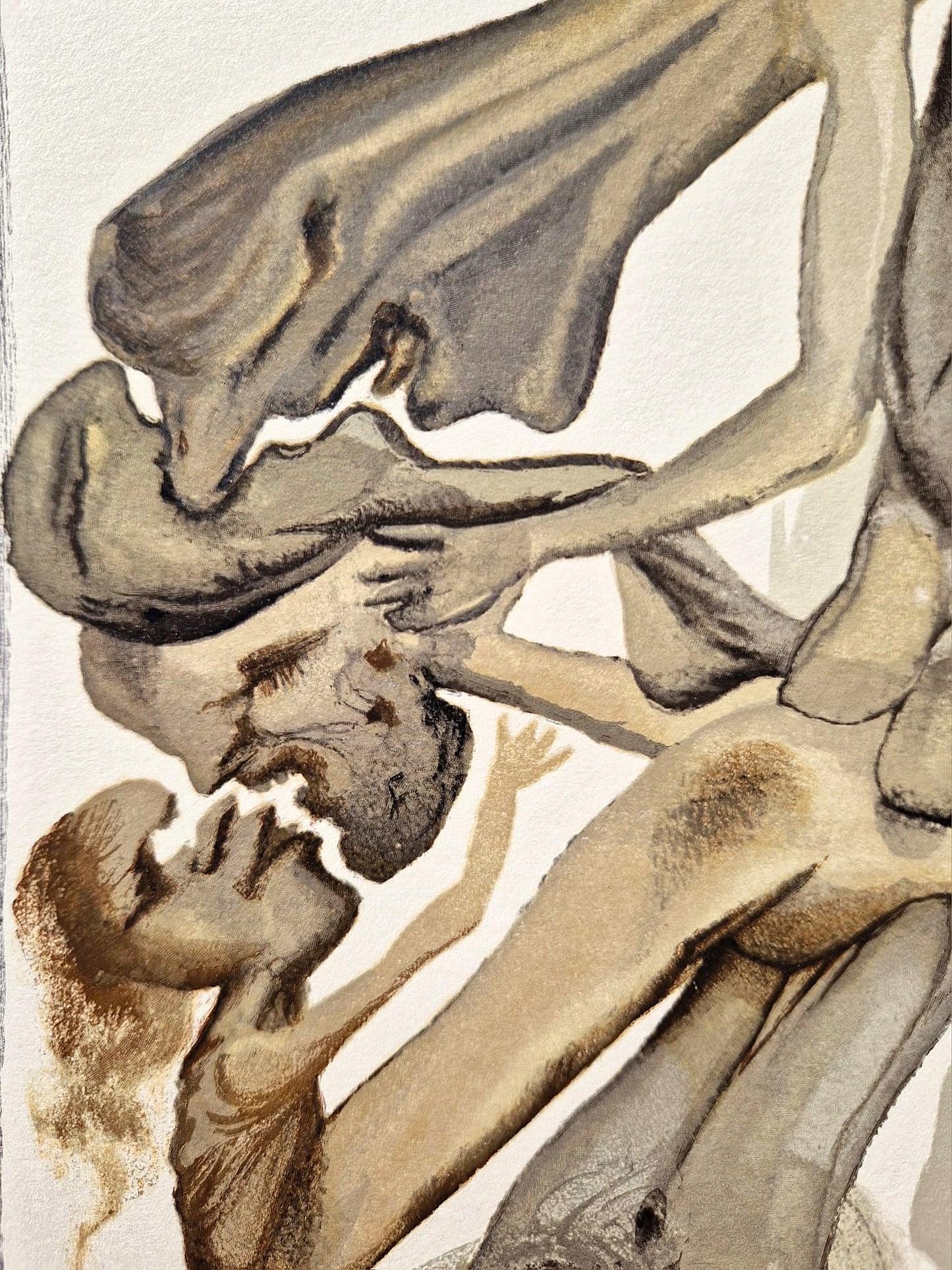 SALVADOR DALI - In Dark Limbo (Dante - Divine Comedy) (Unframed)