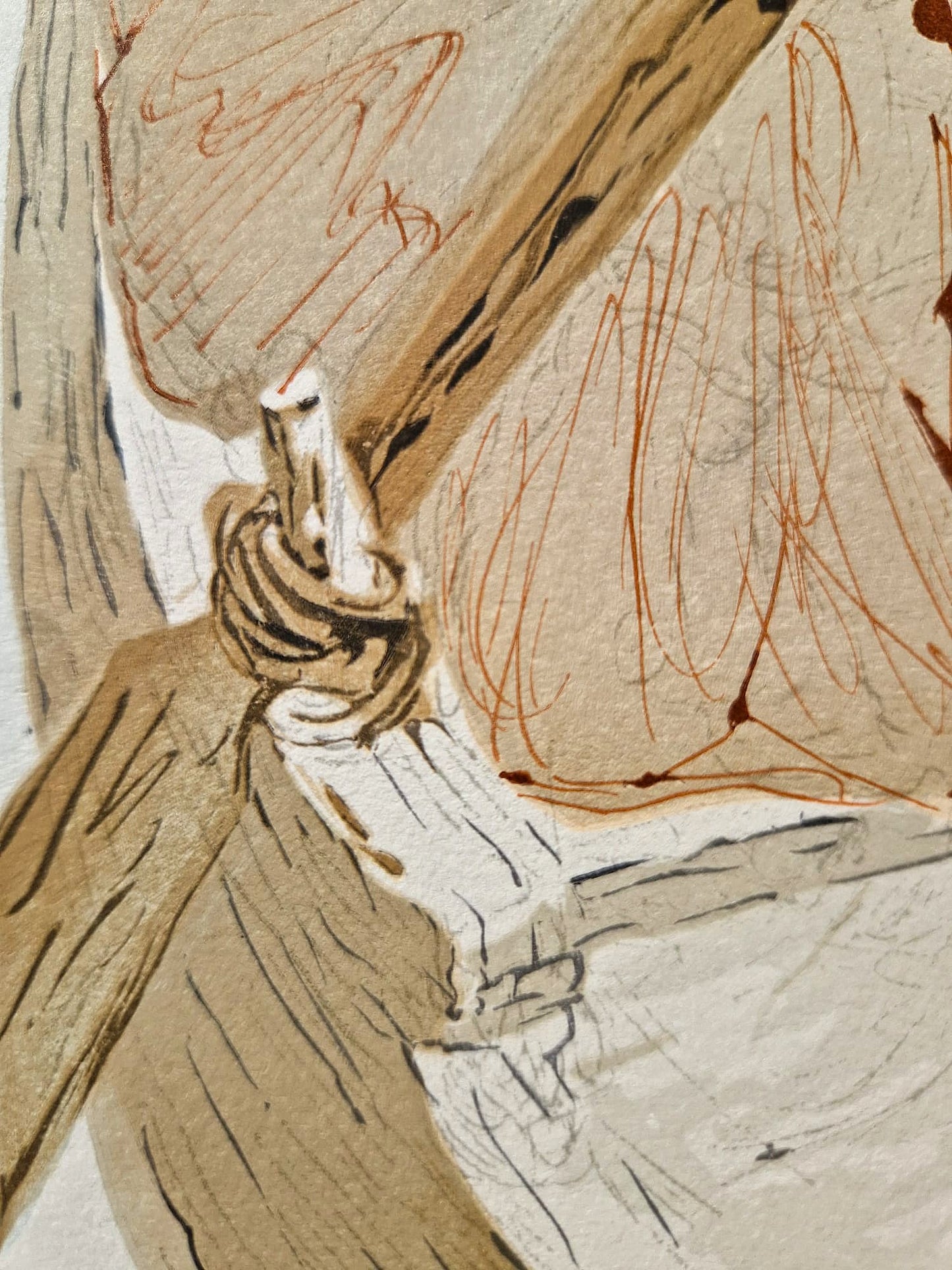 SALVADOR DALI - Charon (Dante - Divine Comedy) (Unframed)