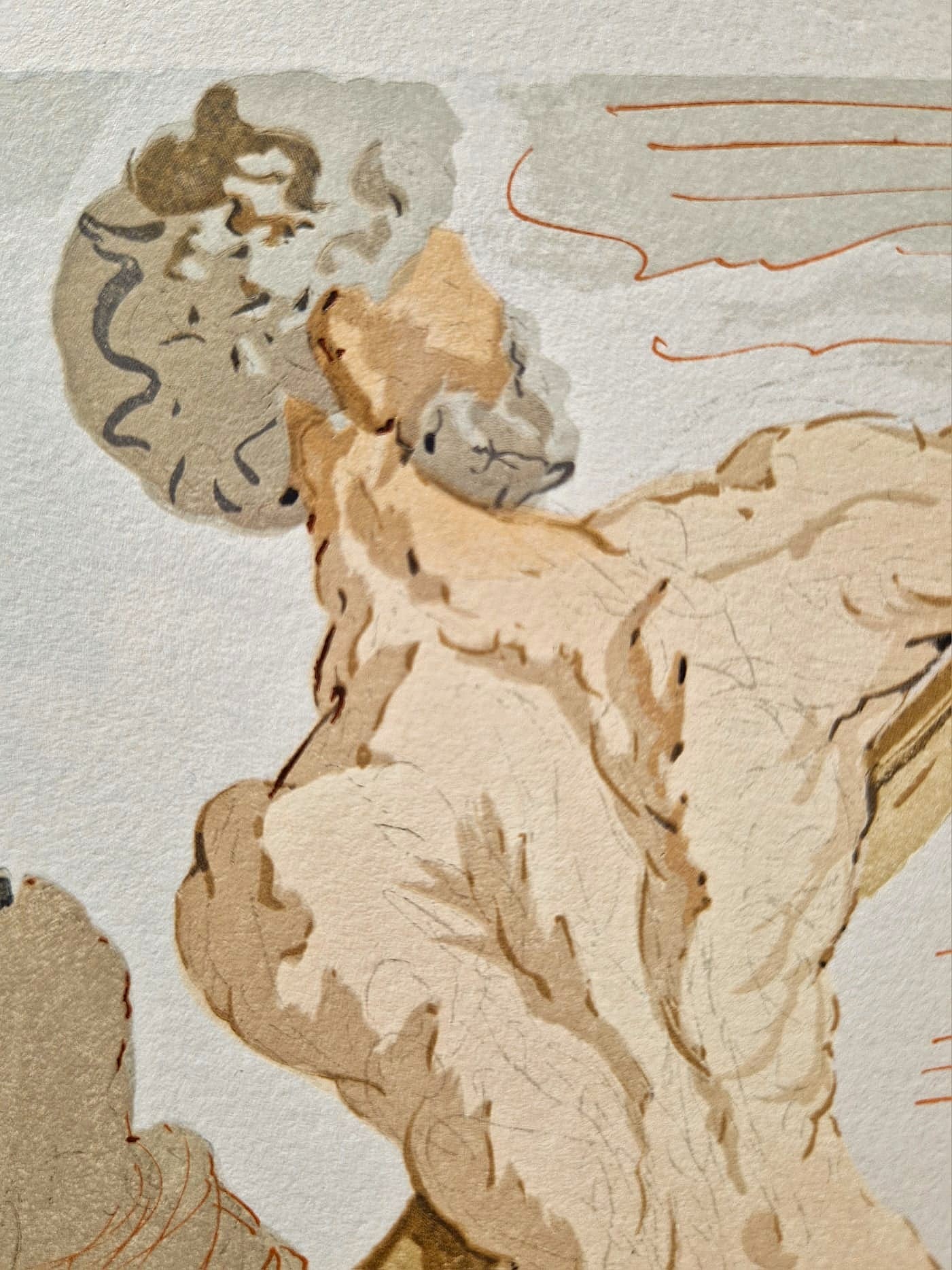 SALVADOR DALI - Charon (Dante - Divine Comedy) (Unframed)