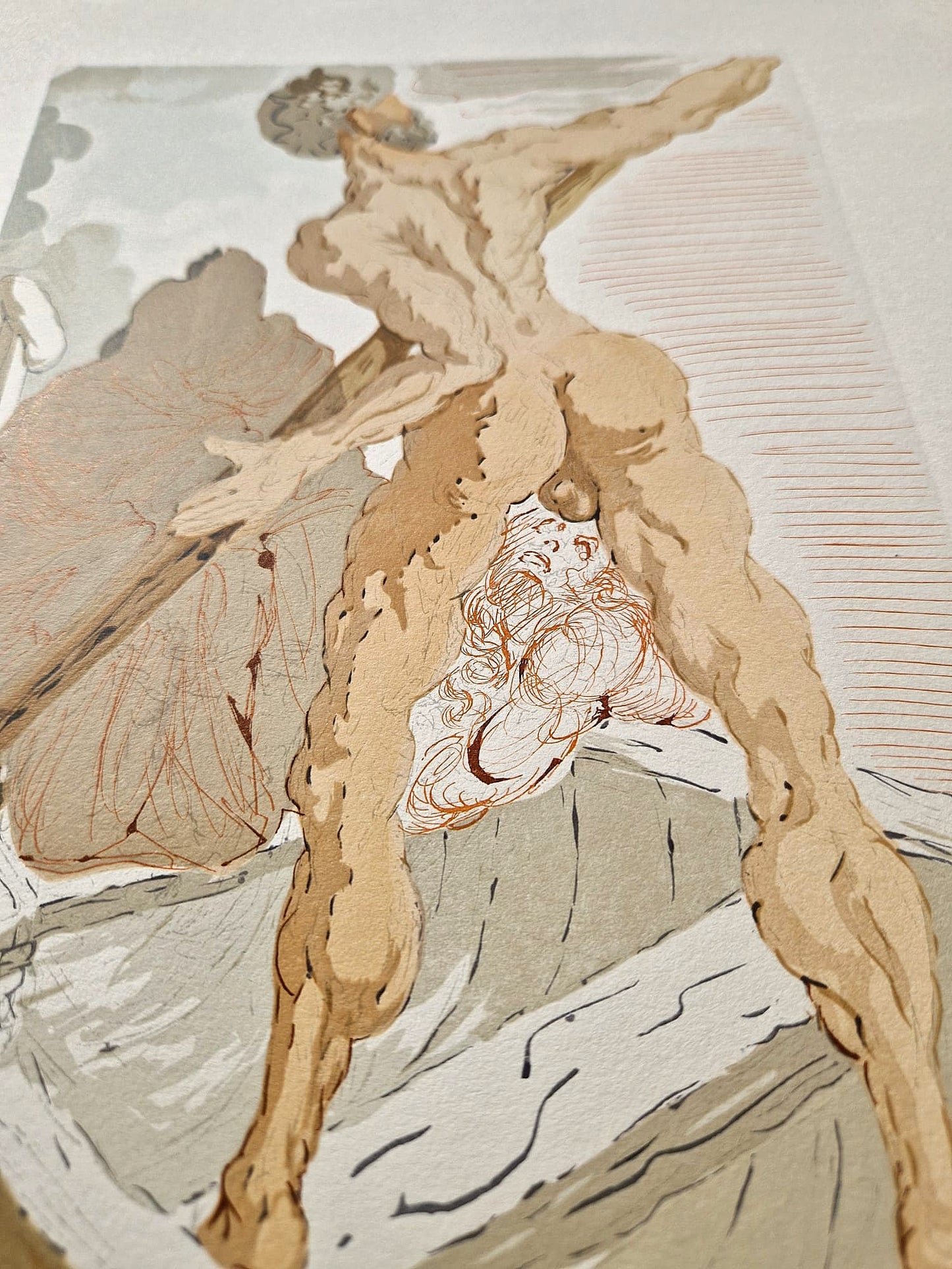 SALVADOR DALI - Charon (Dante - Divine Comedy) (Unframed)