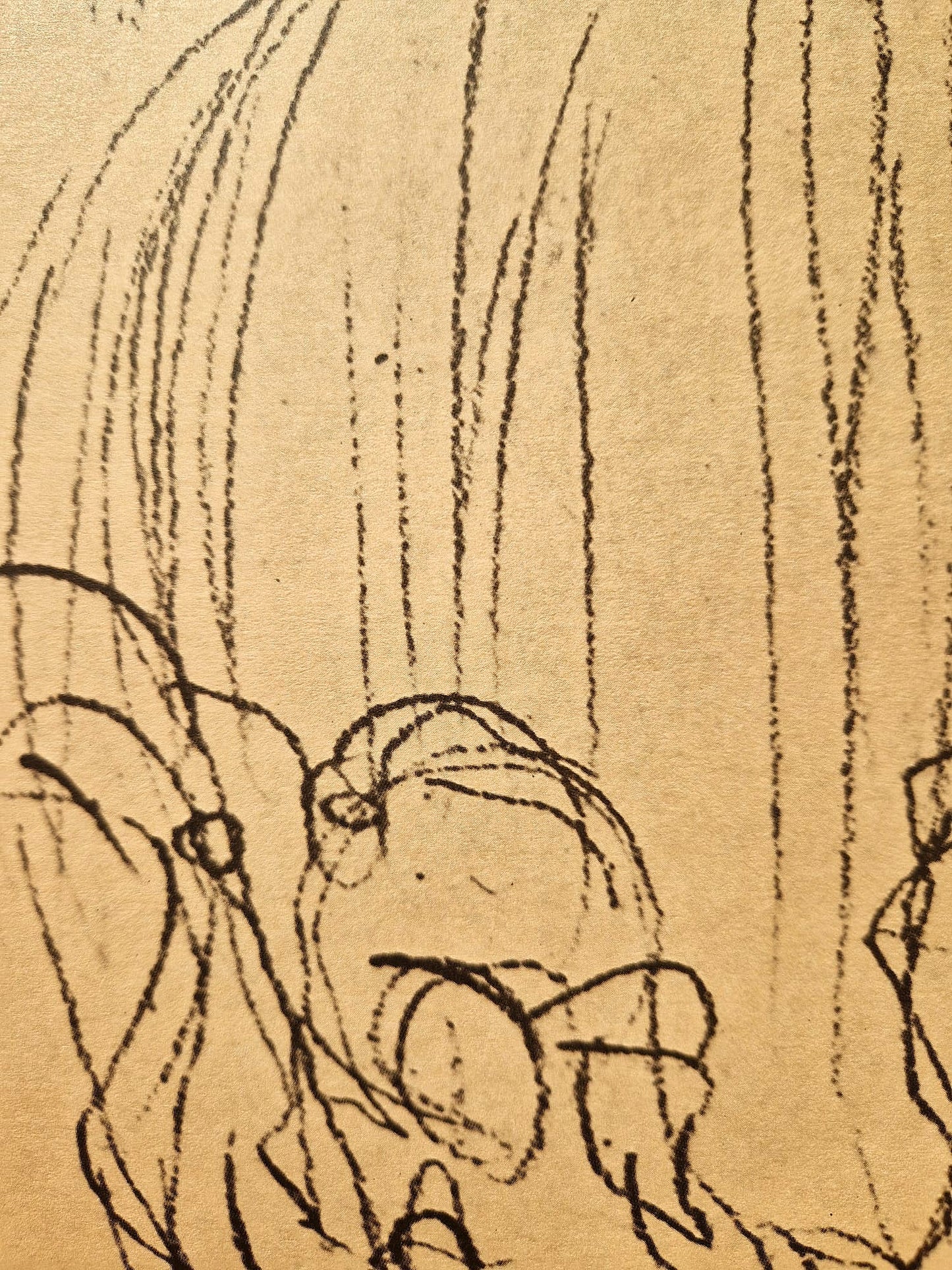 GUSTAV KLIMT – Štúdia pre Portrét Adele Bloch-Bauer I (bez rámu), litografická tlač