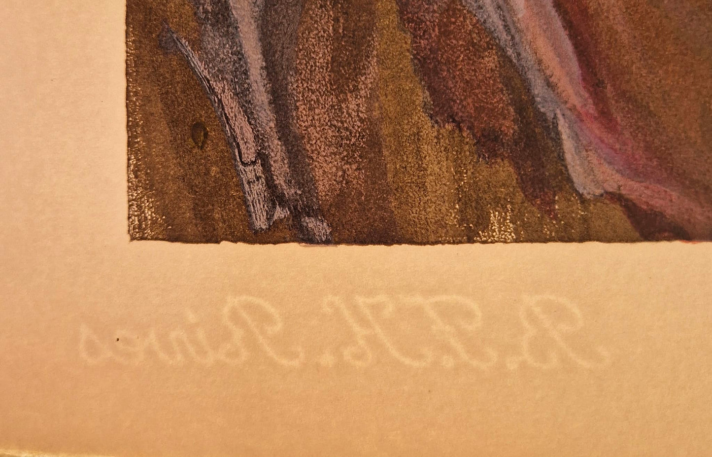 SALVADOR DALI - Fúrie (Dante - Božská komédia) (Bez rámu) Drevoryt