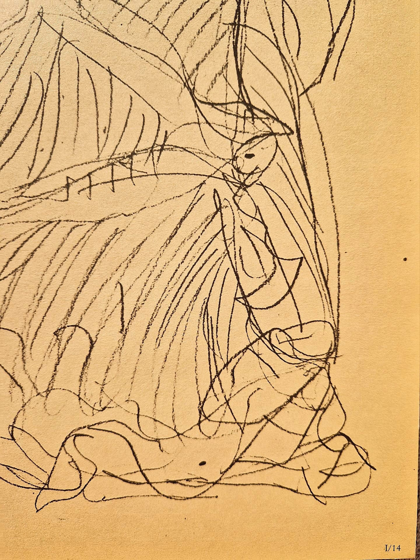 GUSTAV KLIMT – Adele Bloch-Bauer sediaca v kresle (bez rámu), litografická tlač