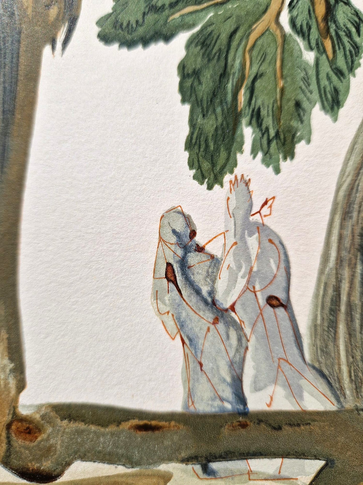 SALVADOR DALI - The Suicides (Dante - Divine Comedy) (Unframed)
