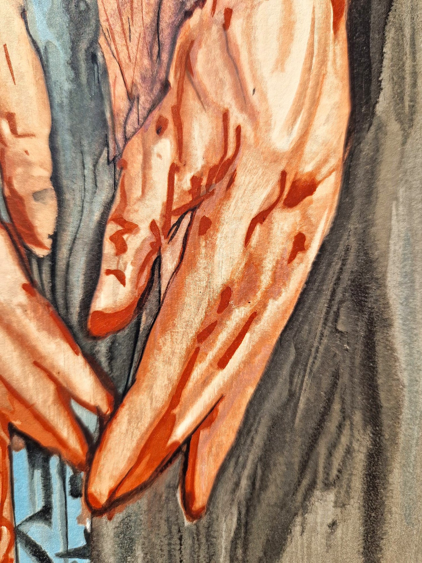 SALVADOR DALI - In the Hands of Antaeus (Dante - Divine Comedy) (Unframed) Woodcut