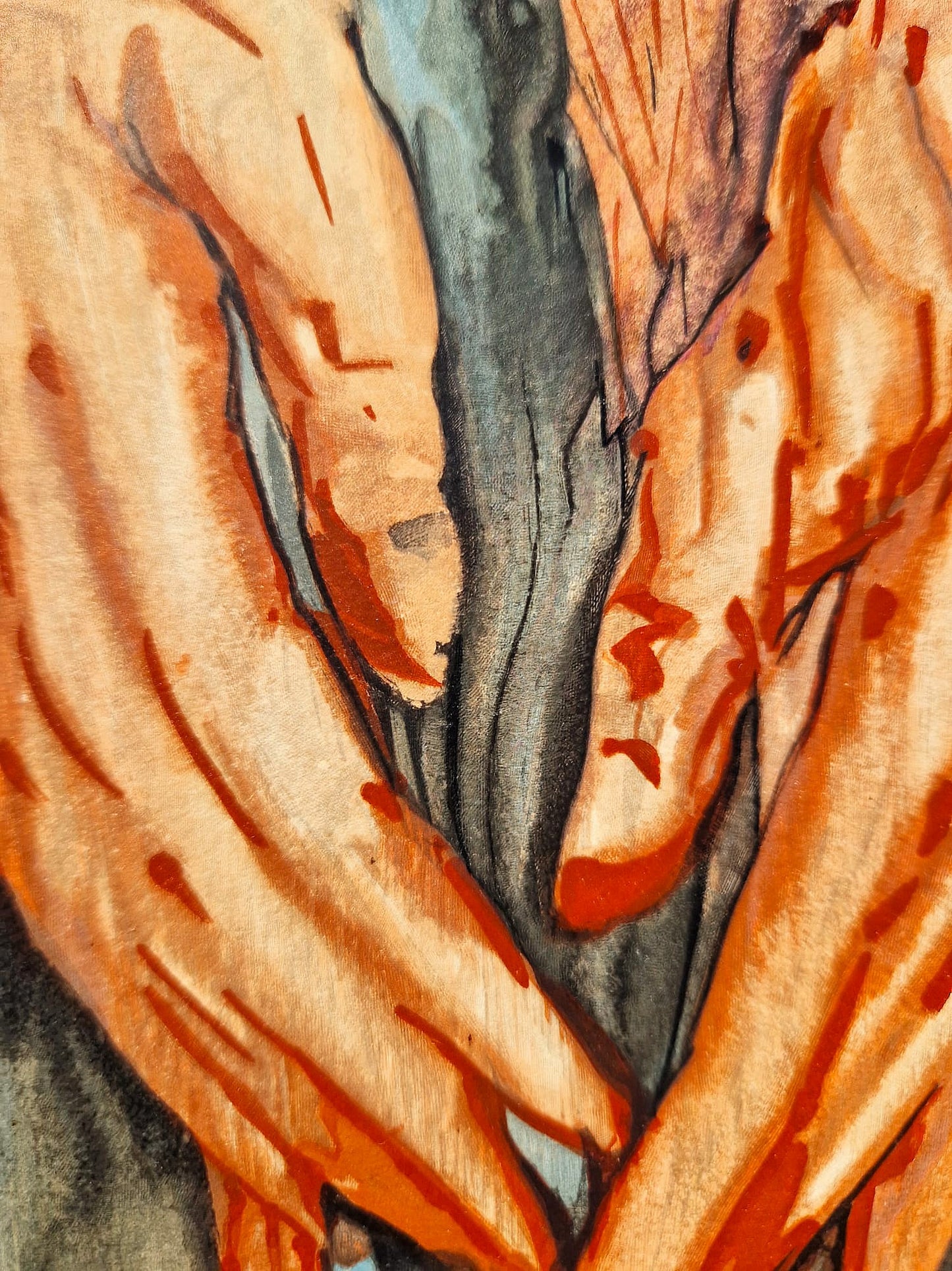 SALVADOR DALI - In the Hands of Antaeus (Dante - Divine Comedy) (Unframed) Woodcut