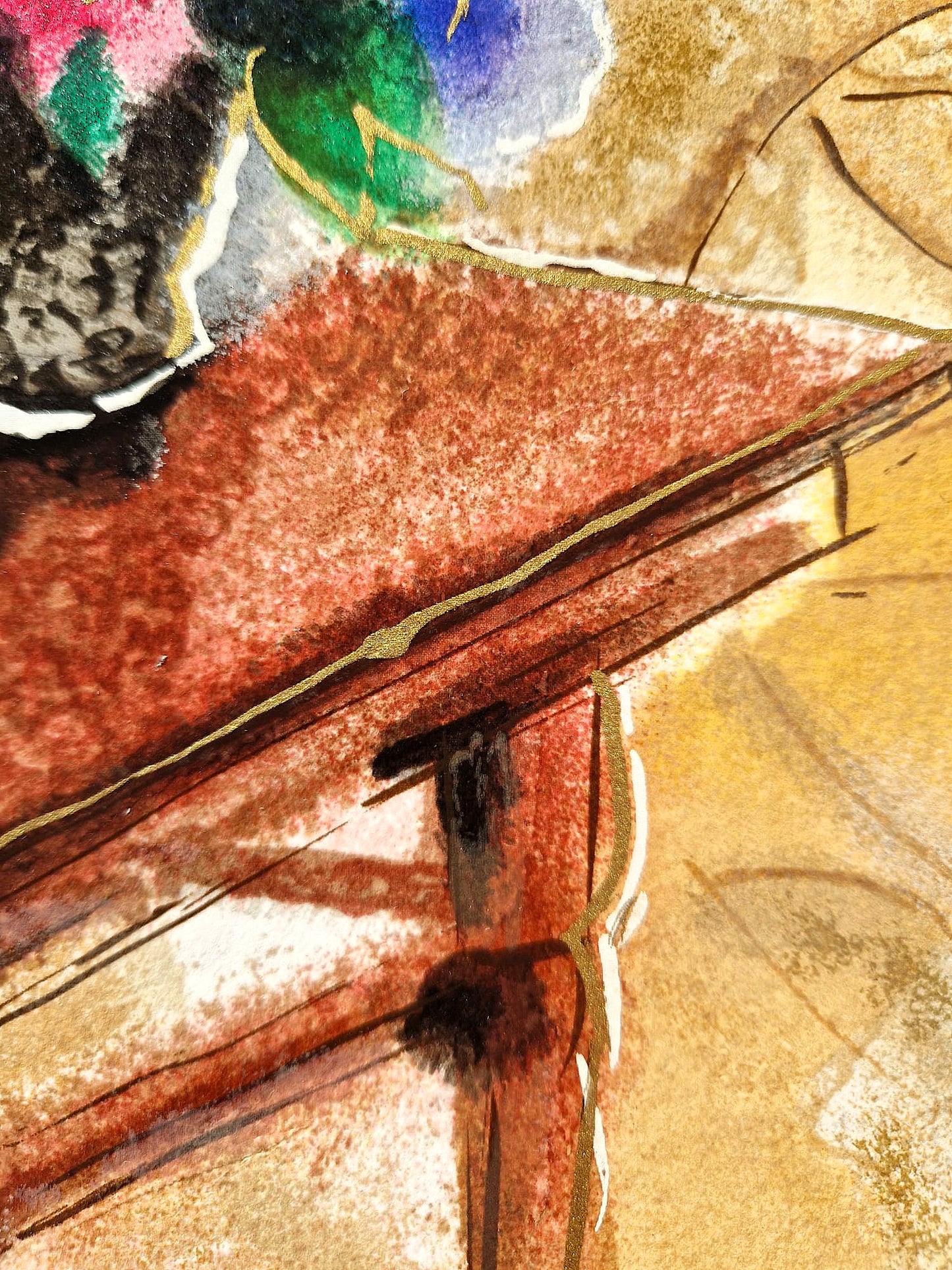 MICHAEL ROZENVAIN - Drawing Room Trio (Unframed) Serigraph