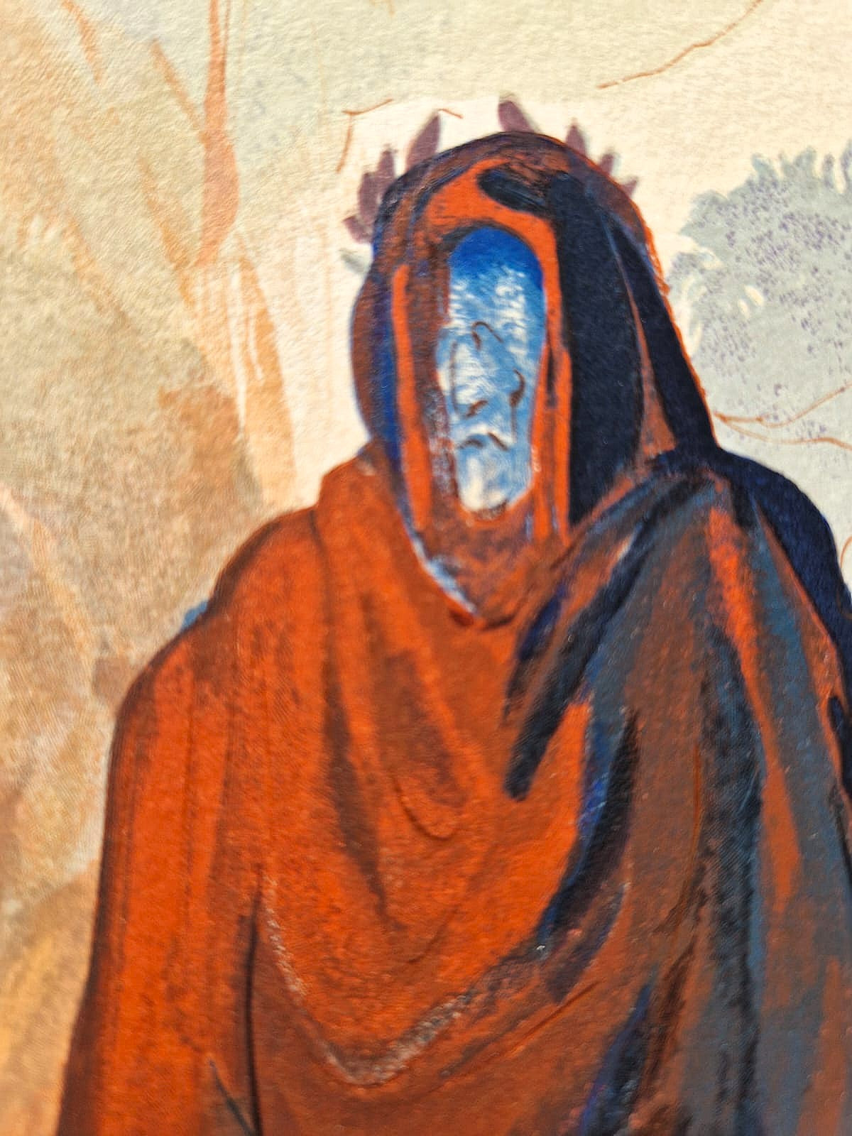 SALVADOR DALI -  The Ghost Spoken of Inferno (Dante - Divine Comedy) (Unframed)