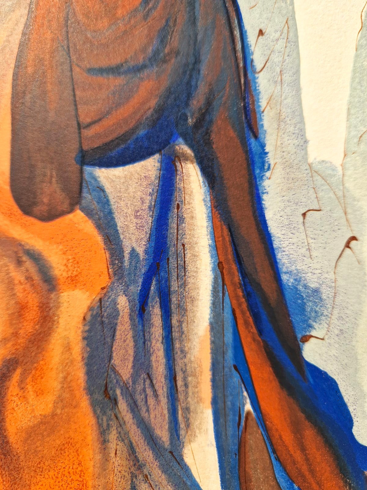 SALVADOR DALI -  The Ghost Spoken of Inferno (Dante - Divine Comedy) (Unframed)